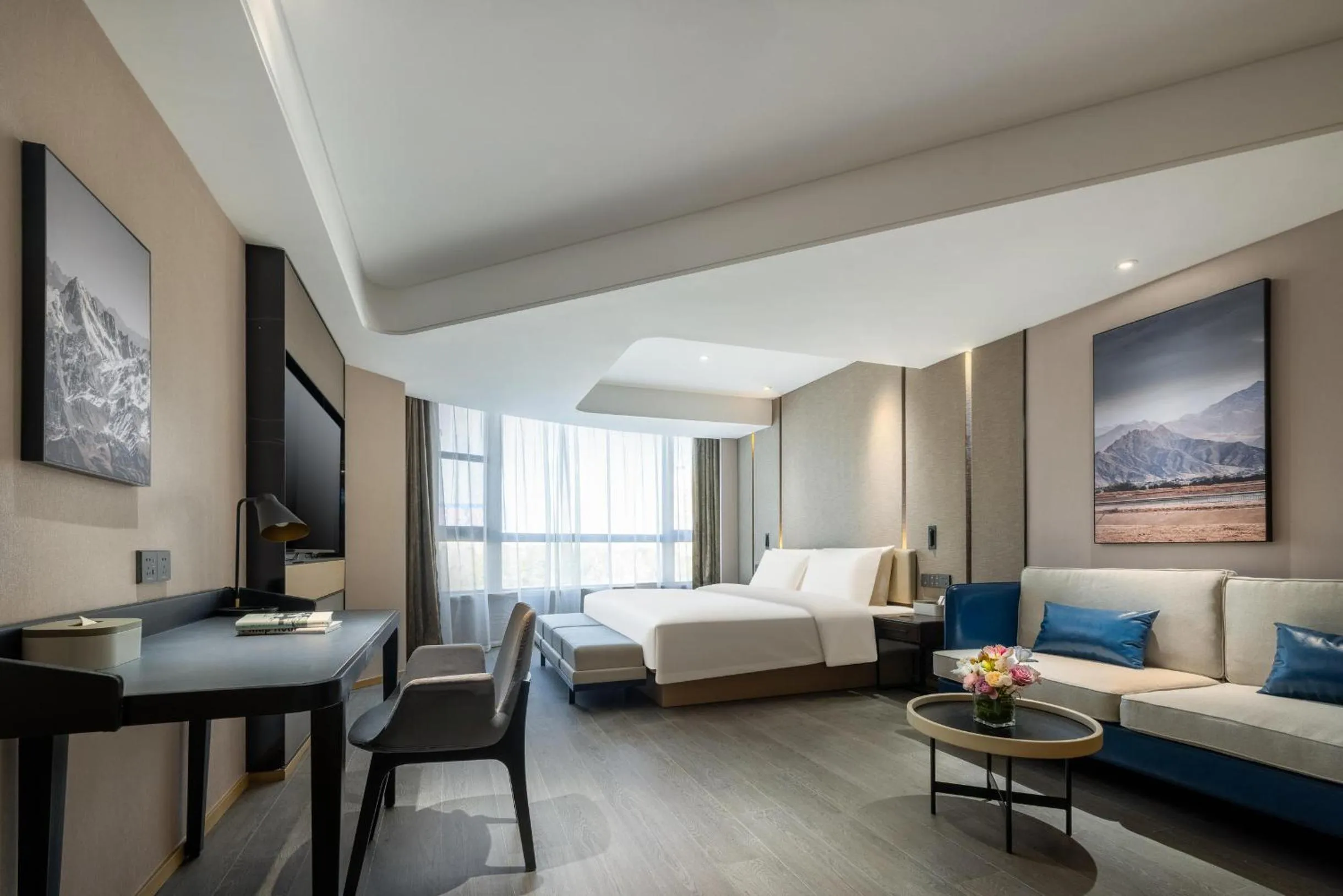 Bed in Atour Hotel Xinghua Dainan