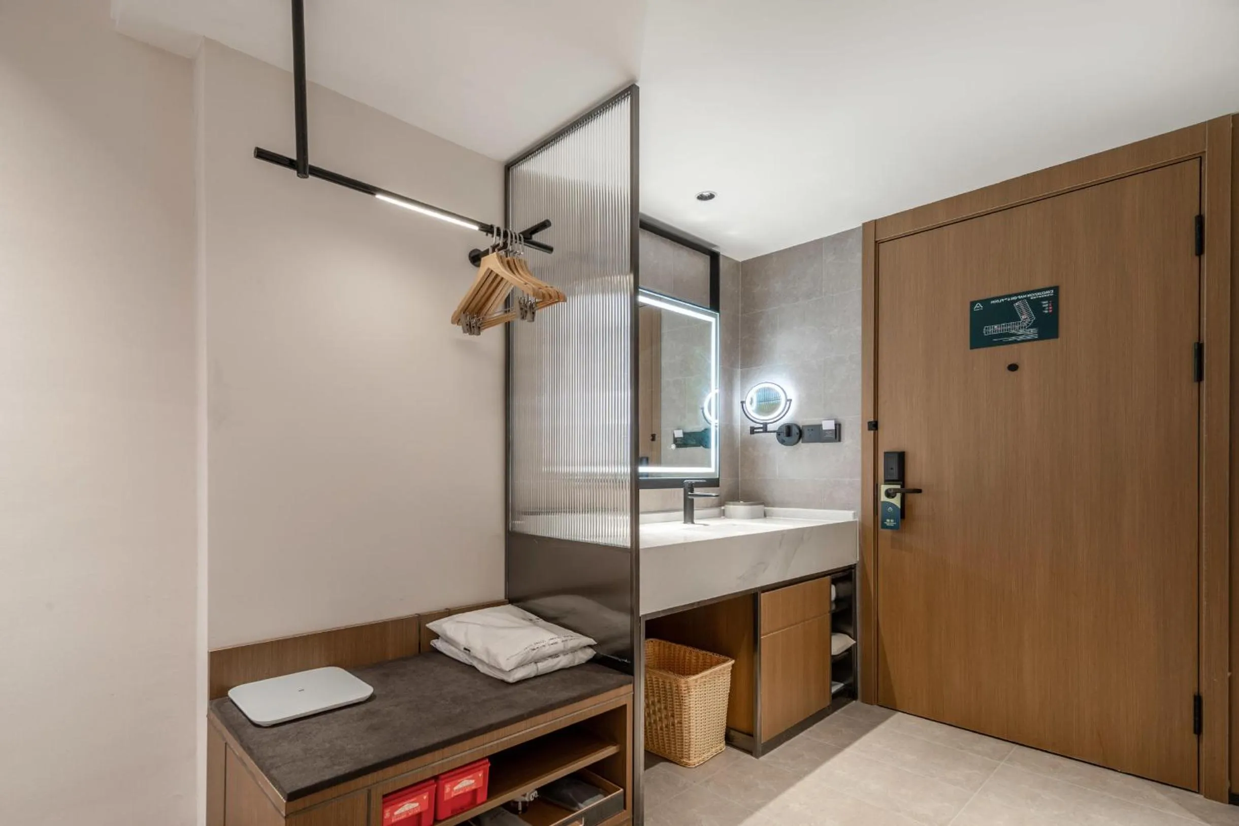 Bed in Atour Hotel Fuzhou Jinshan Aegean Sea