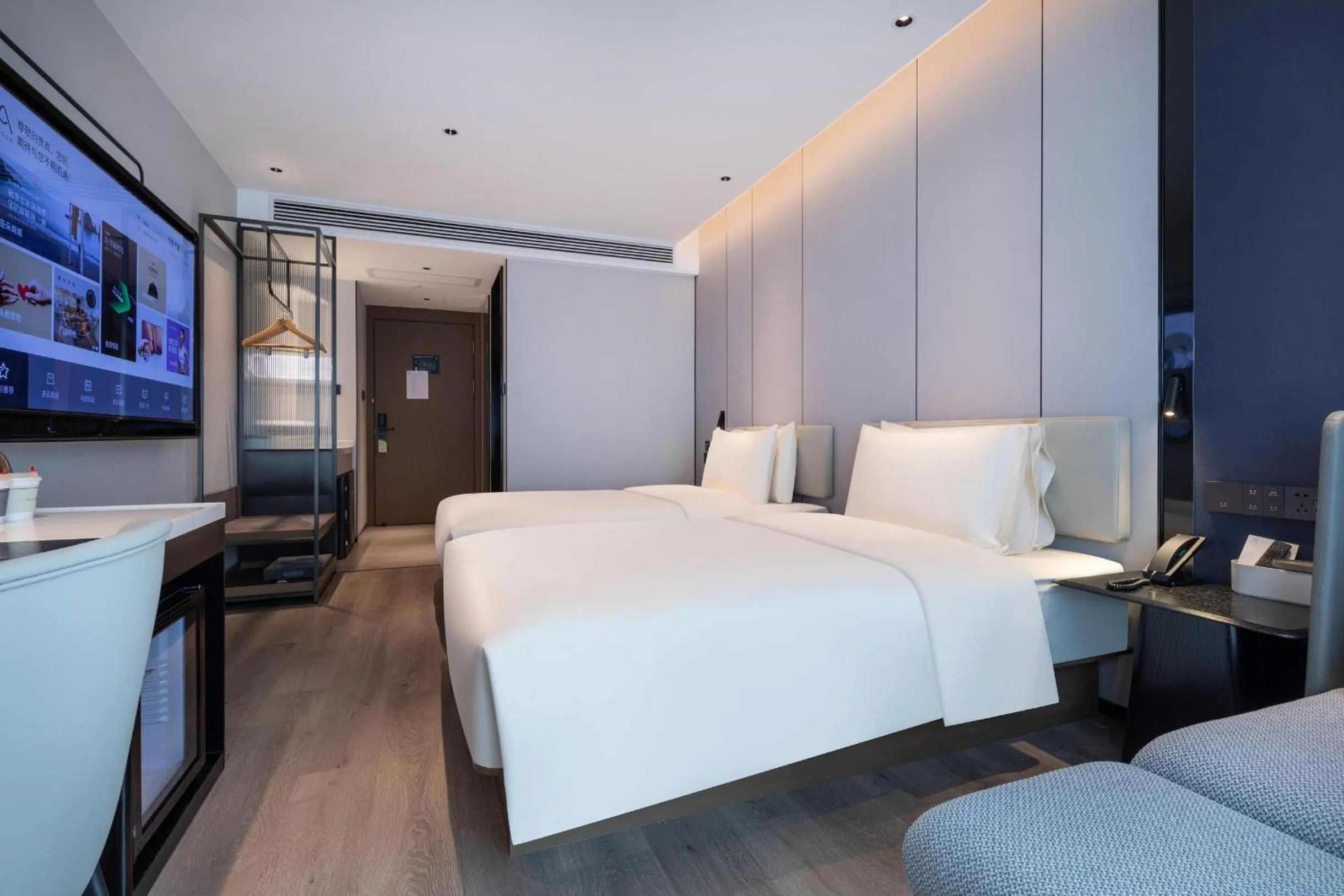 Bed in Atour Hotel Kunming Guangfu Road Haile World