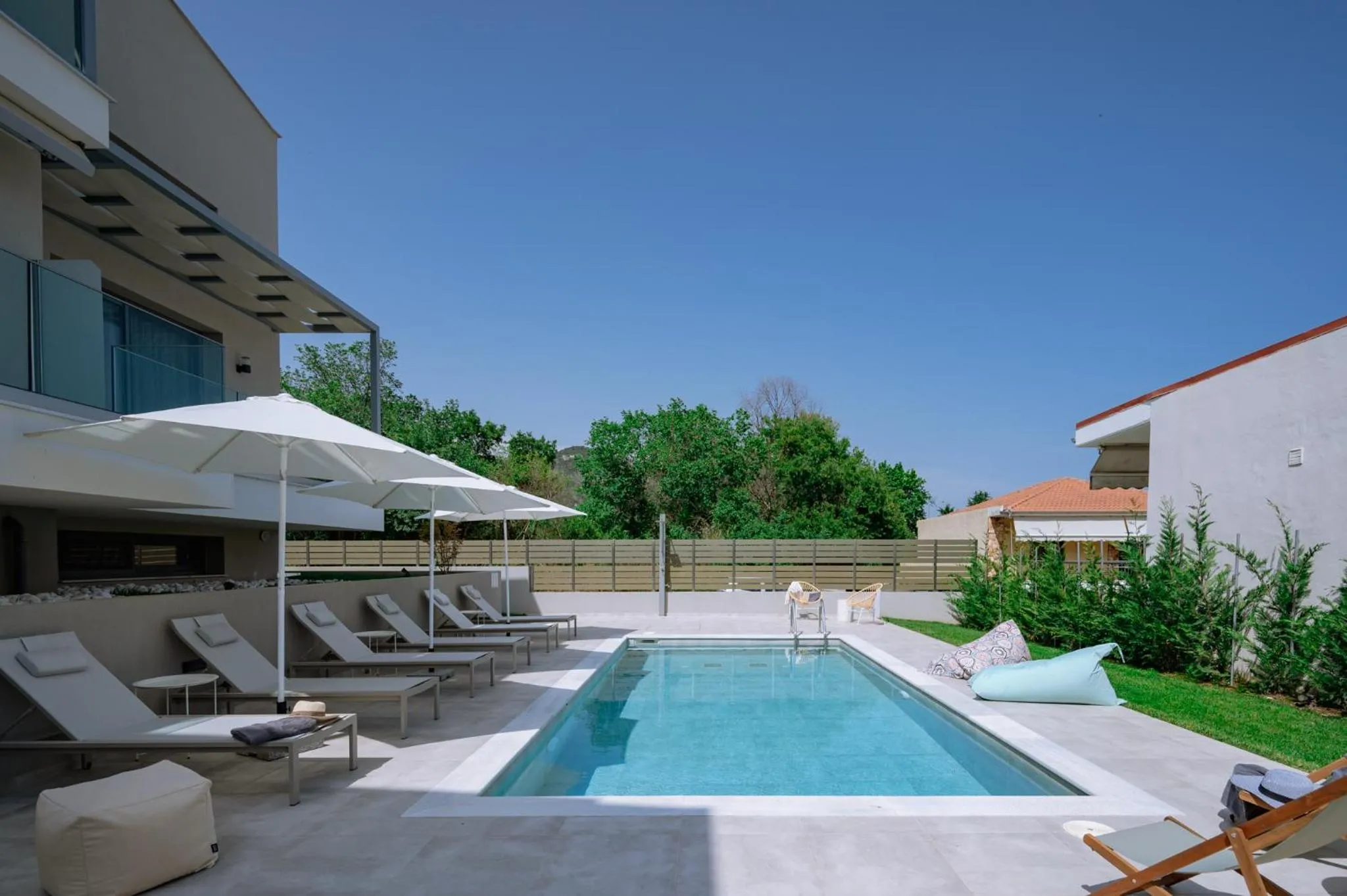 Swimming pool in Arodo Suites