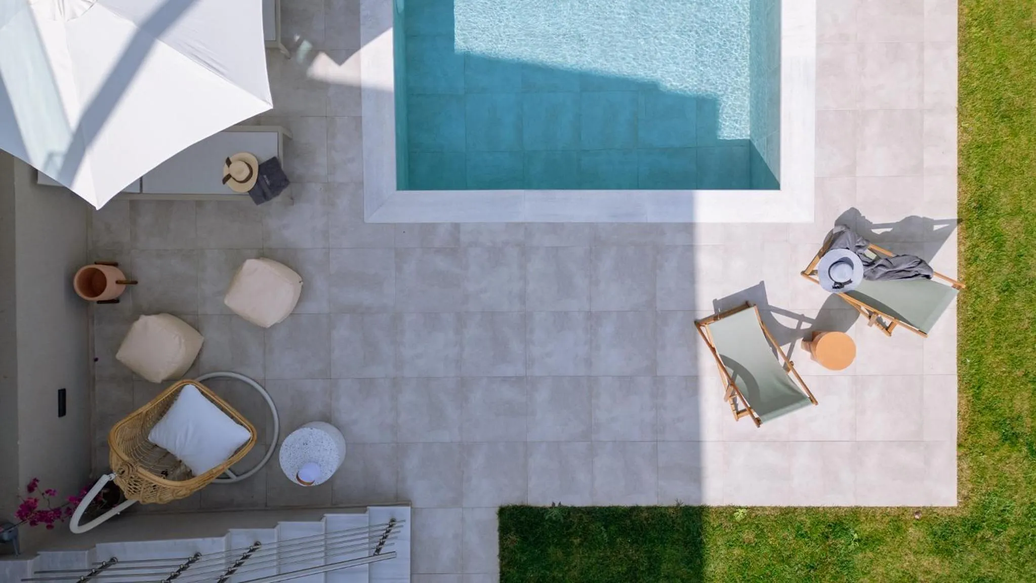 Swimming pool in Arodo Suites