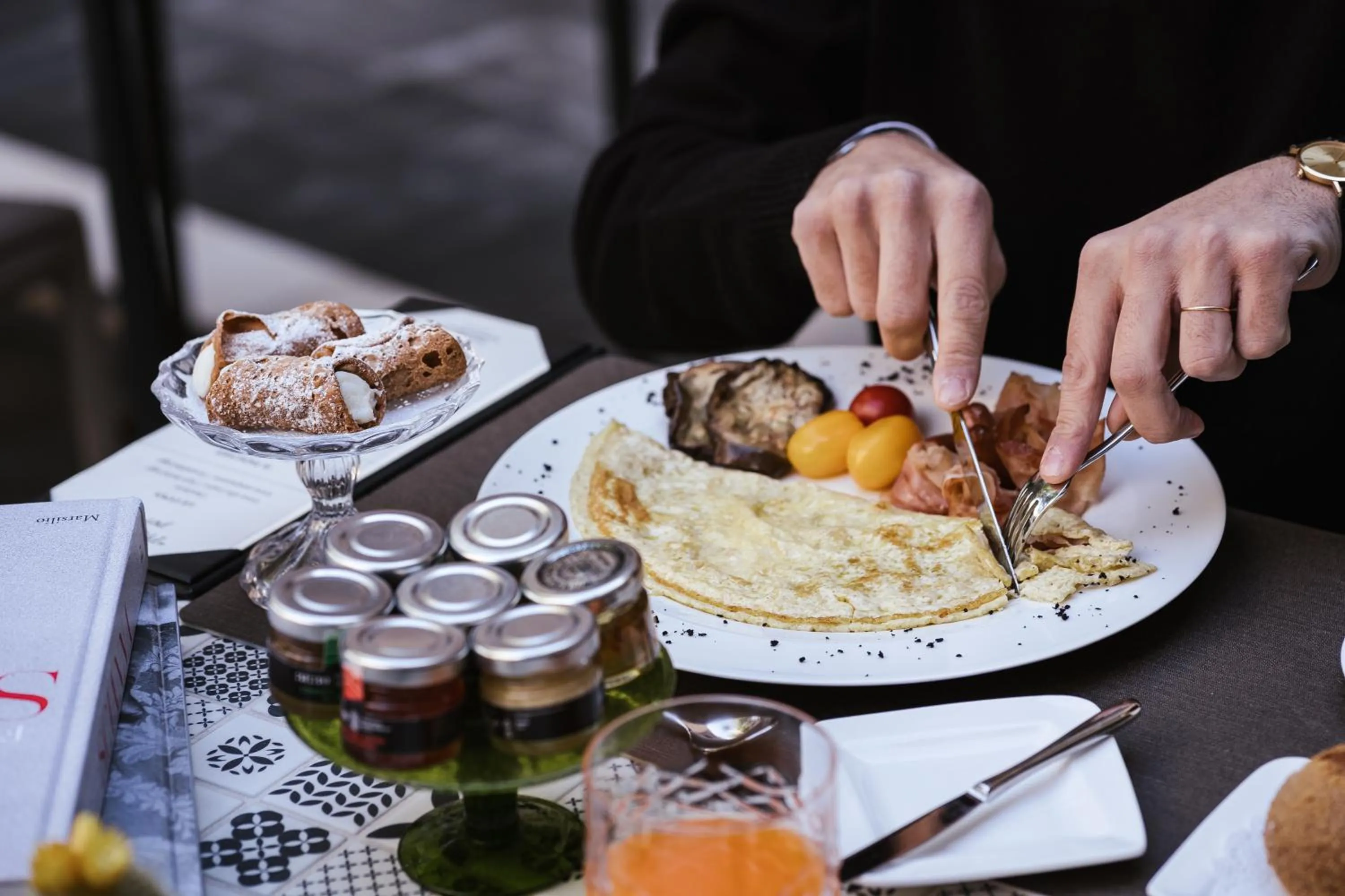Breakfast in Palazzo Sangiorgio