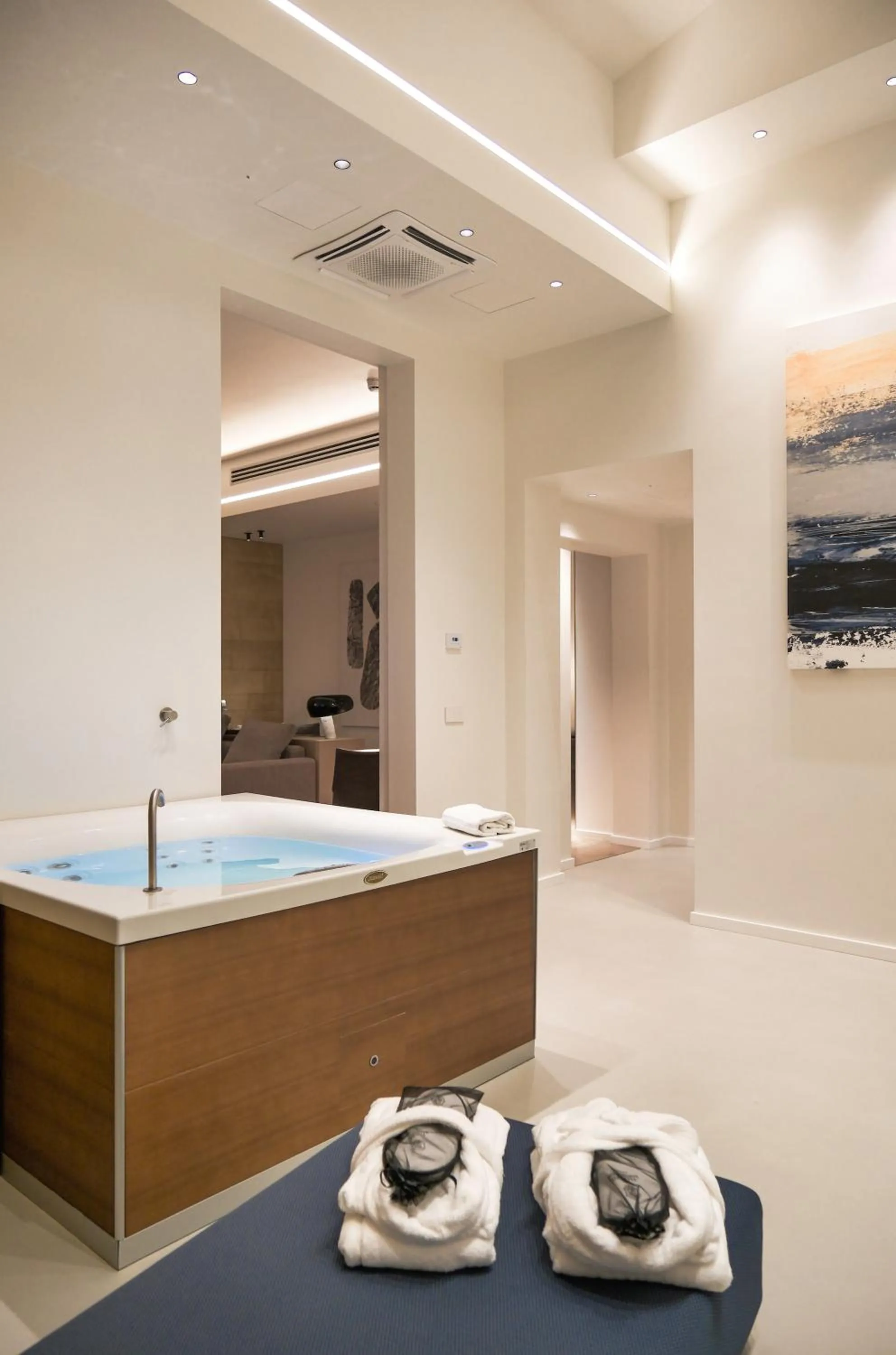 Photo of the whole room in Palazzo Sangiorgio