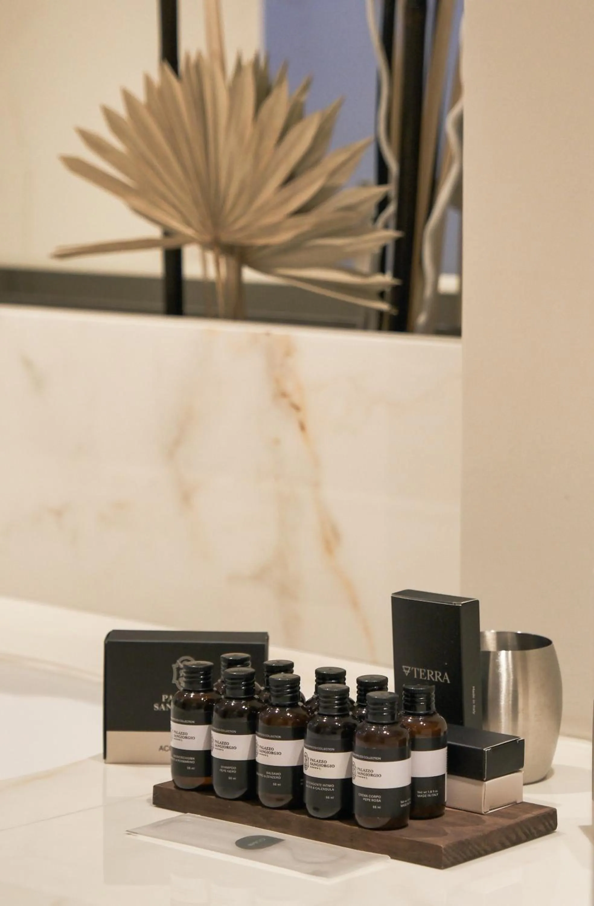 Bathroom in Palazzo Sangiorgio