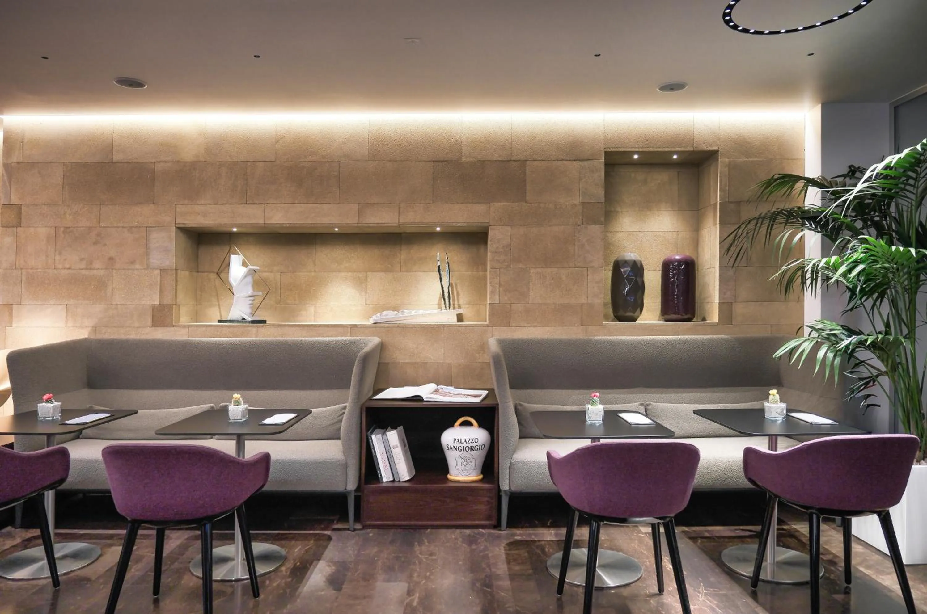 Lobby or reception in Palazzo Sangiorgio