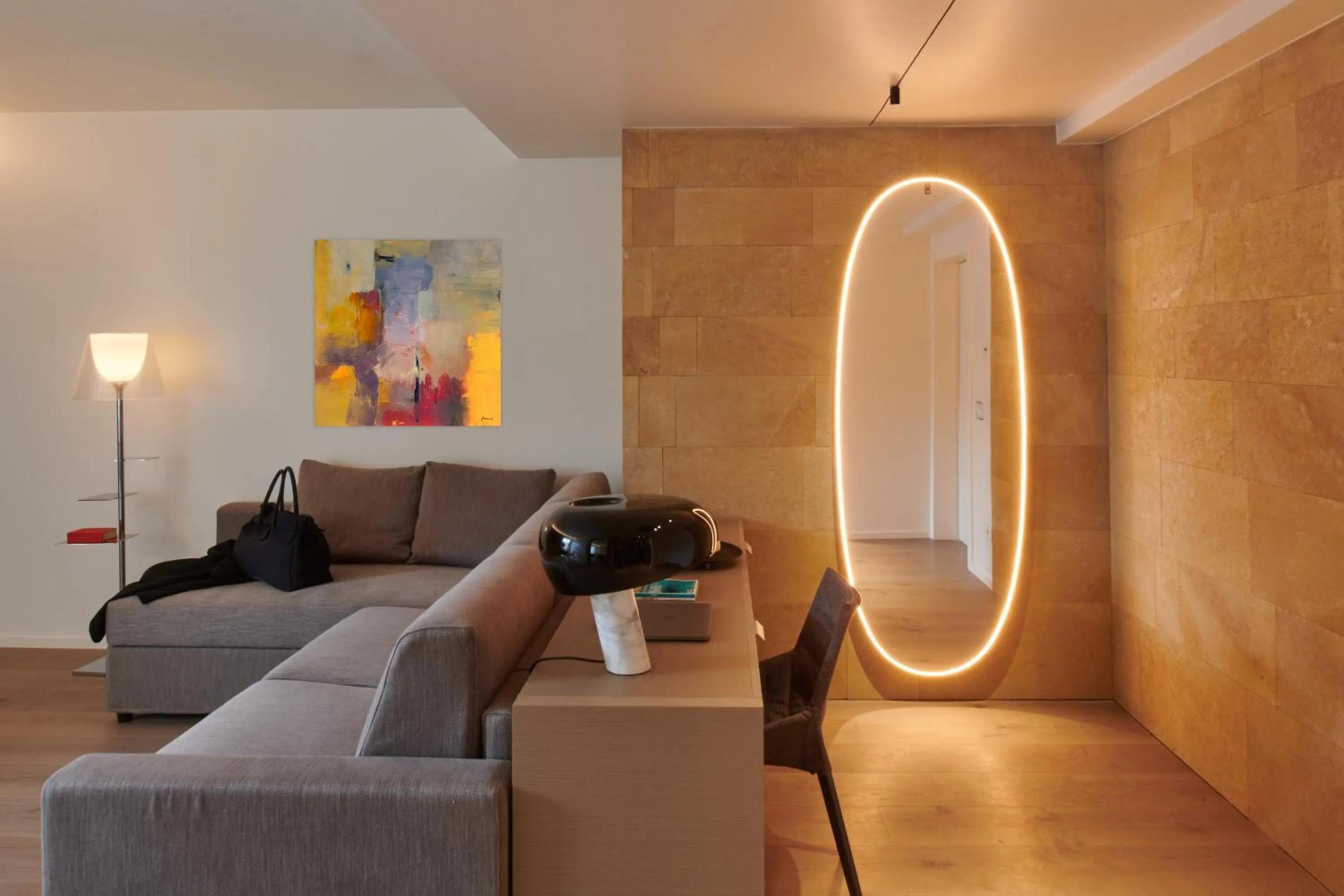 Living room in Palazzo Sangiorgio