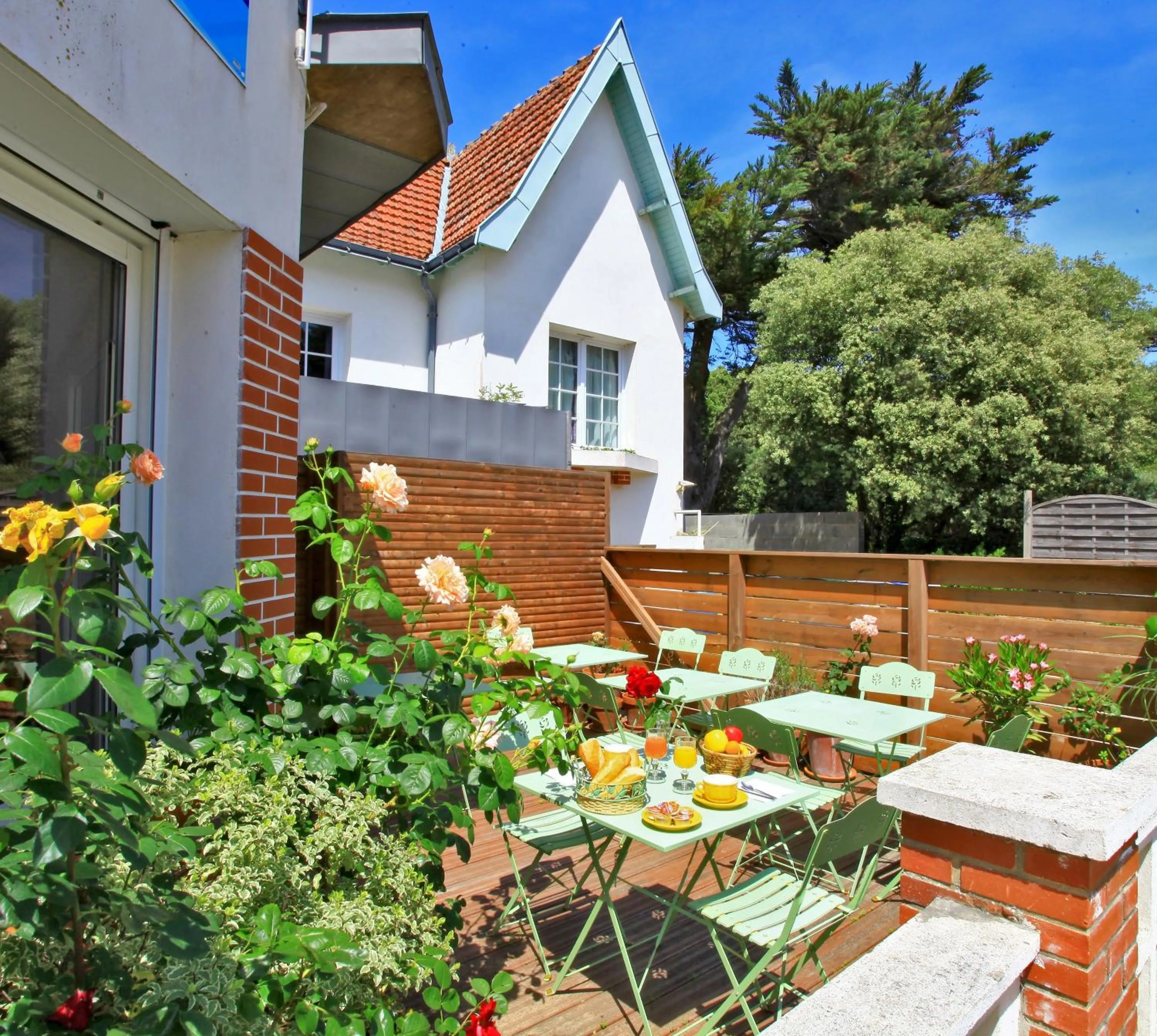 Balcony/Terrace in Hôtel de l'Océan
