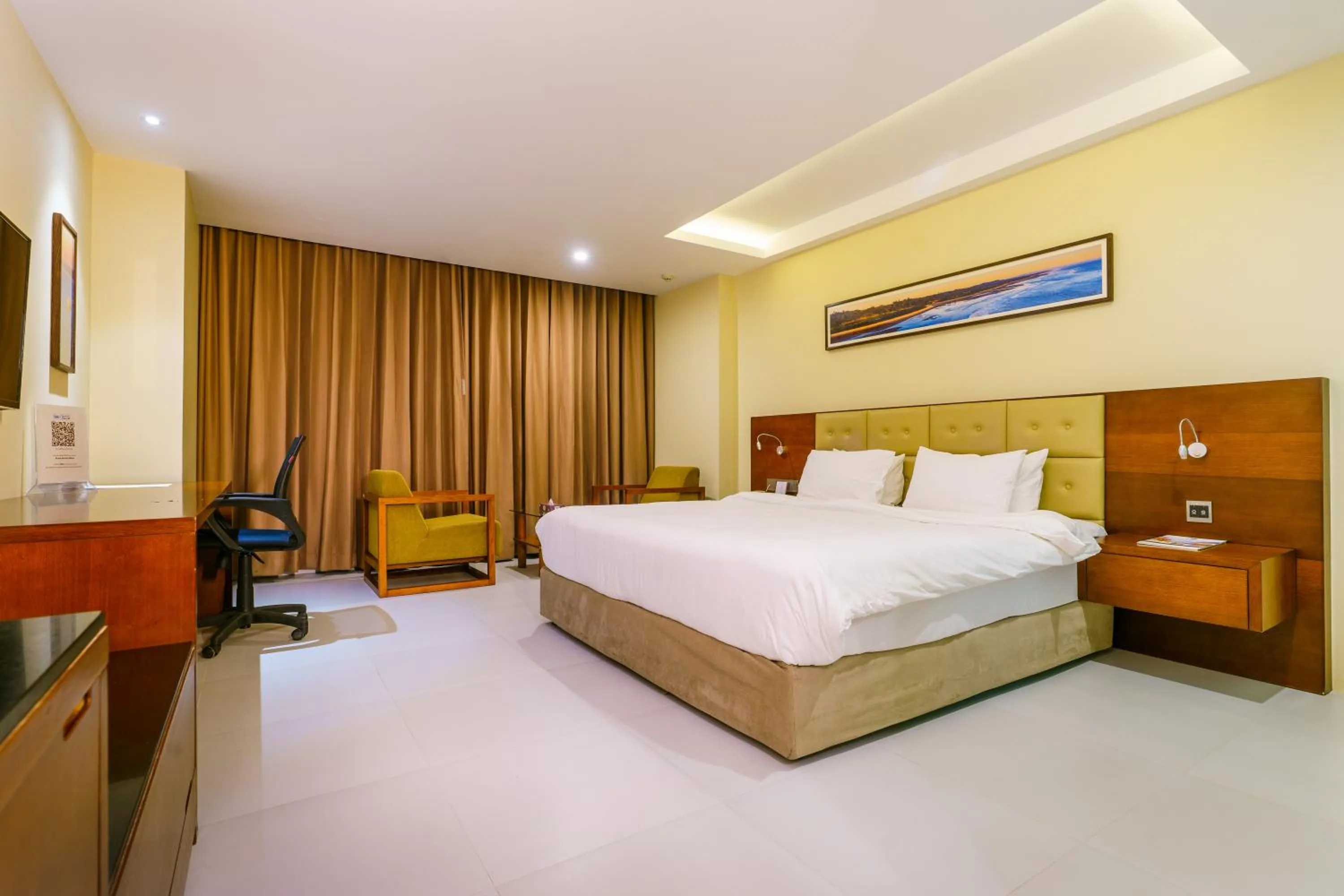 Bed in Best Western Heritage