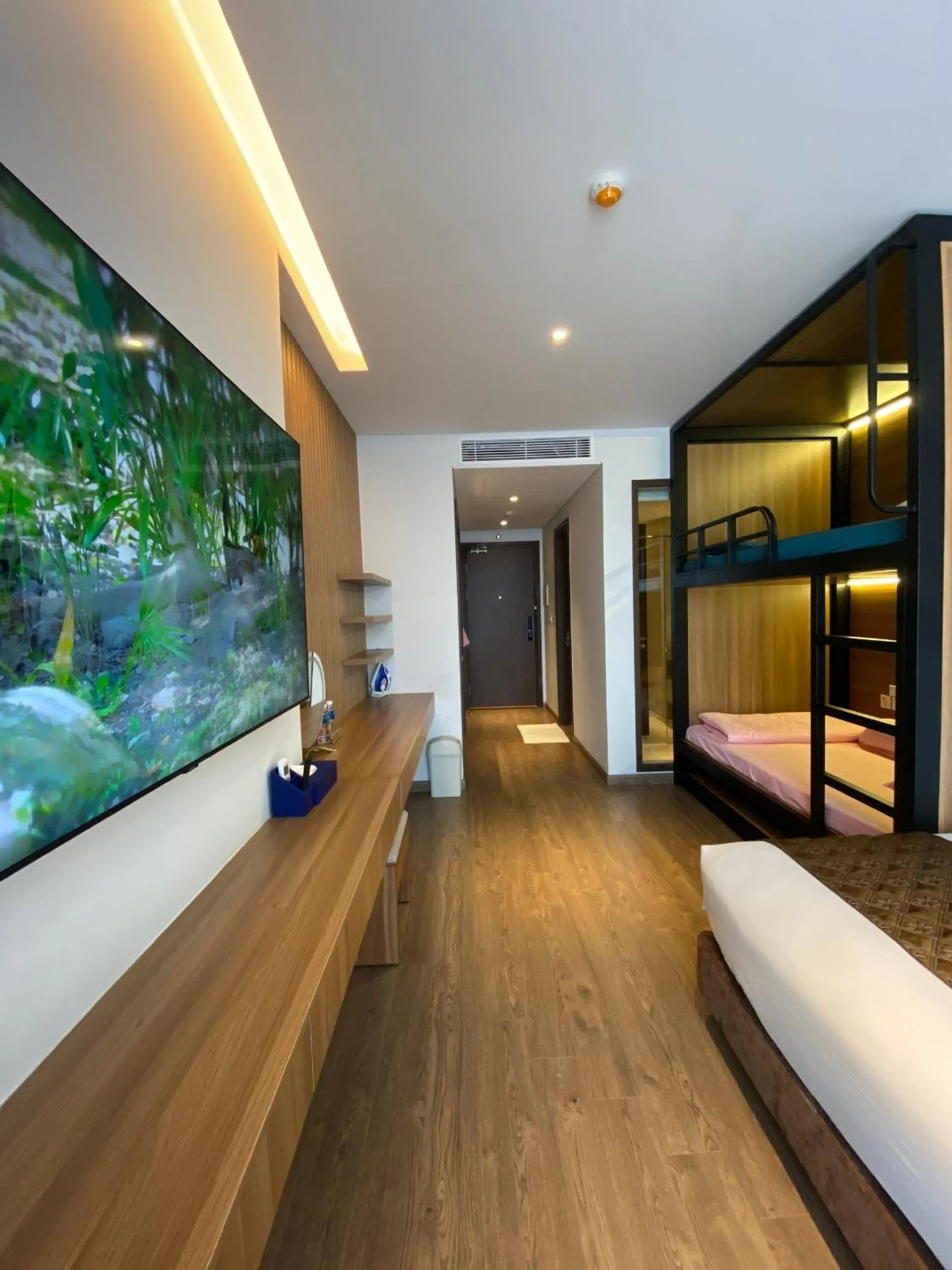 Photo of the whole room, Bed in Apec Mandala Chambay Mũi Né