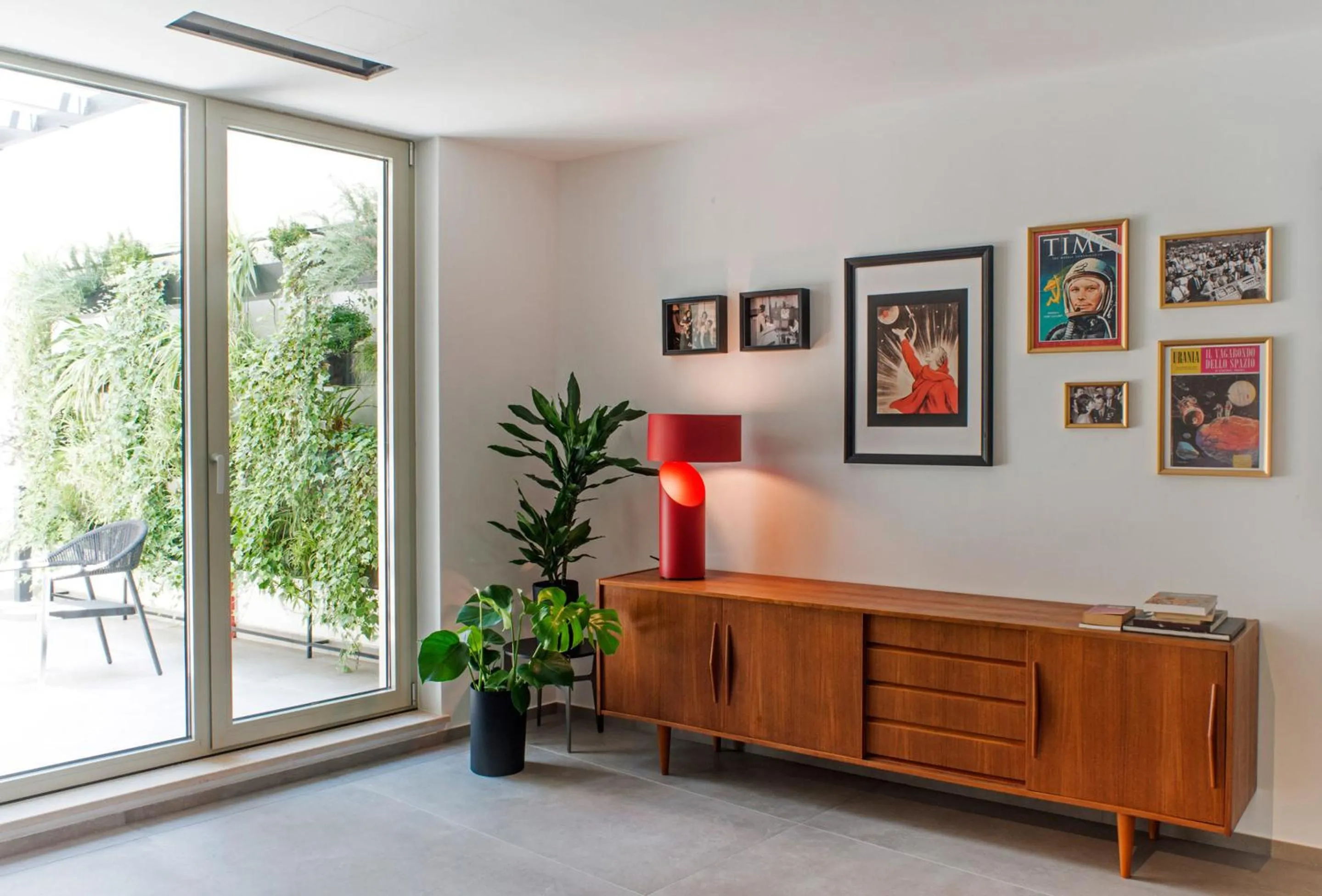 Decorative detail in Spazio Gagarin Residence