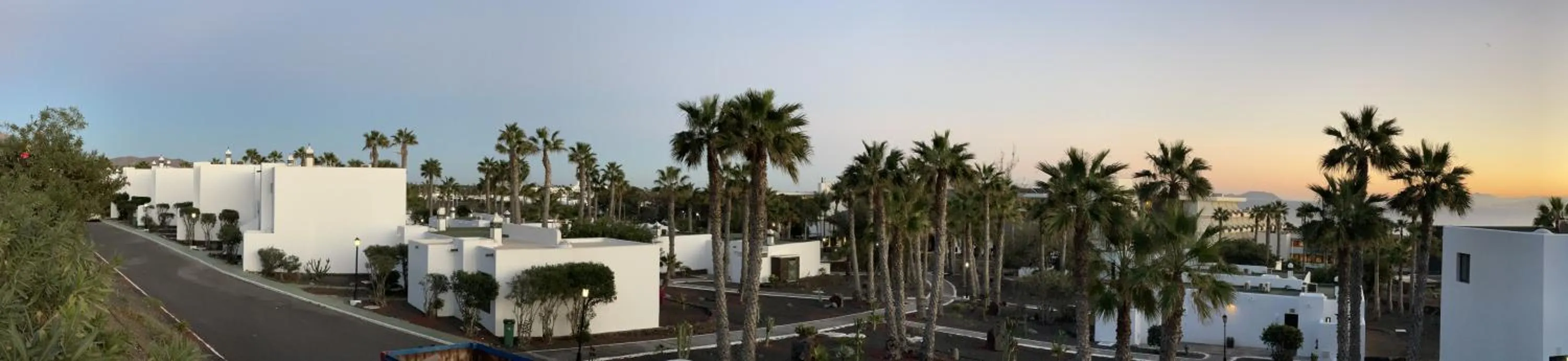 Street view in Palmeras Garden