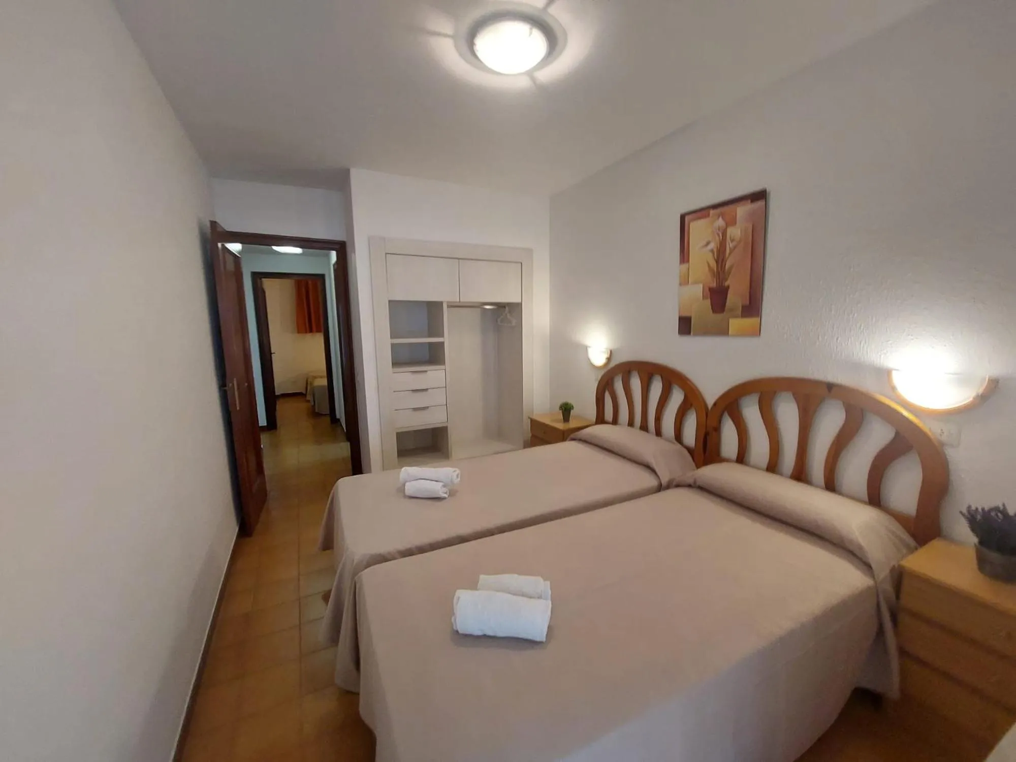 Bedroom, Bed in Rentalmar Sol de España - Mas d'en Gran