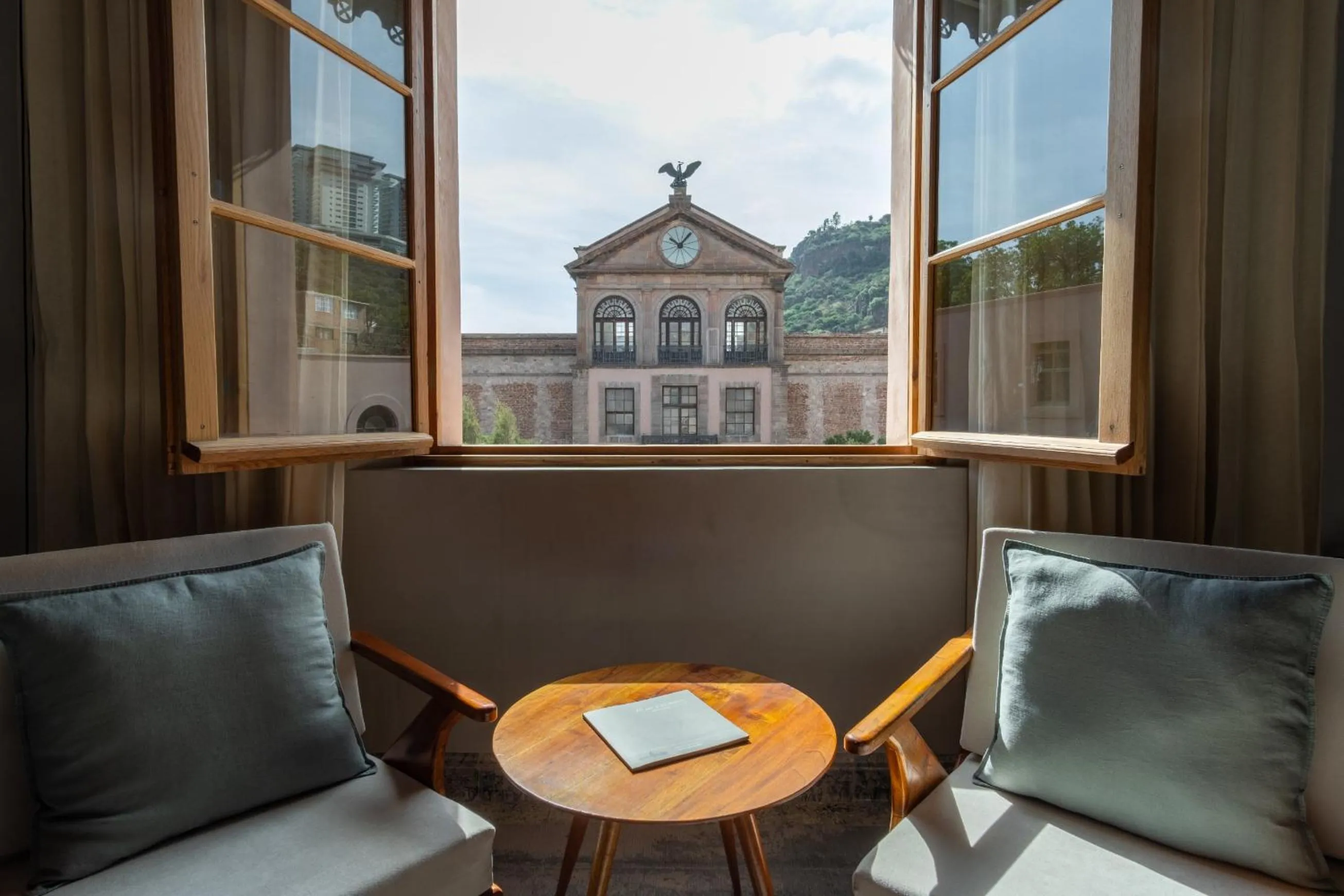 Living room in Hotel Hércules