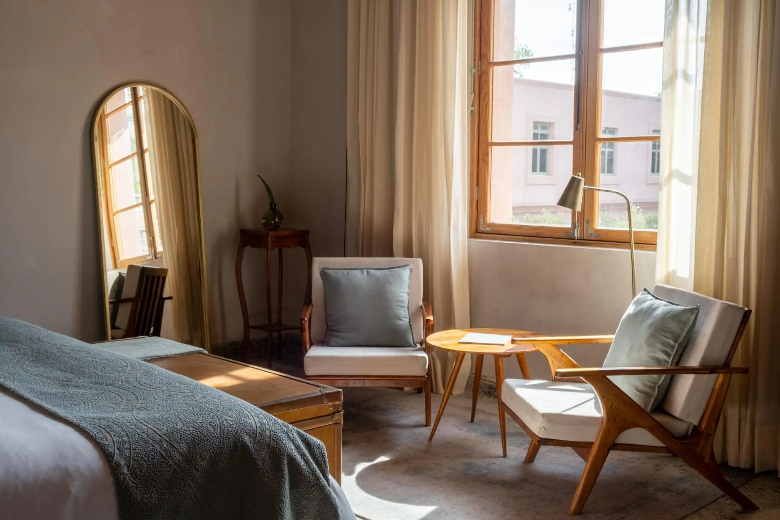 Bed in Hotel Hércules