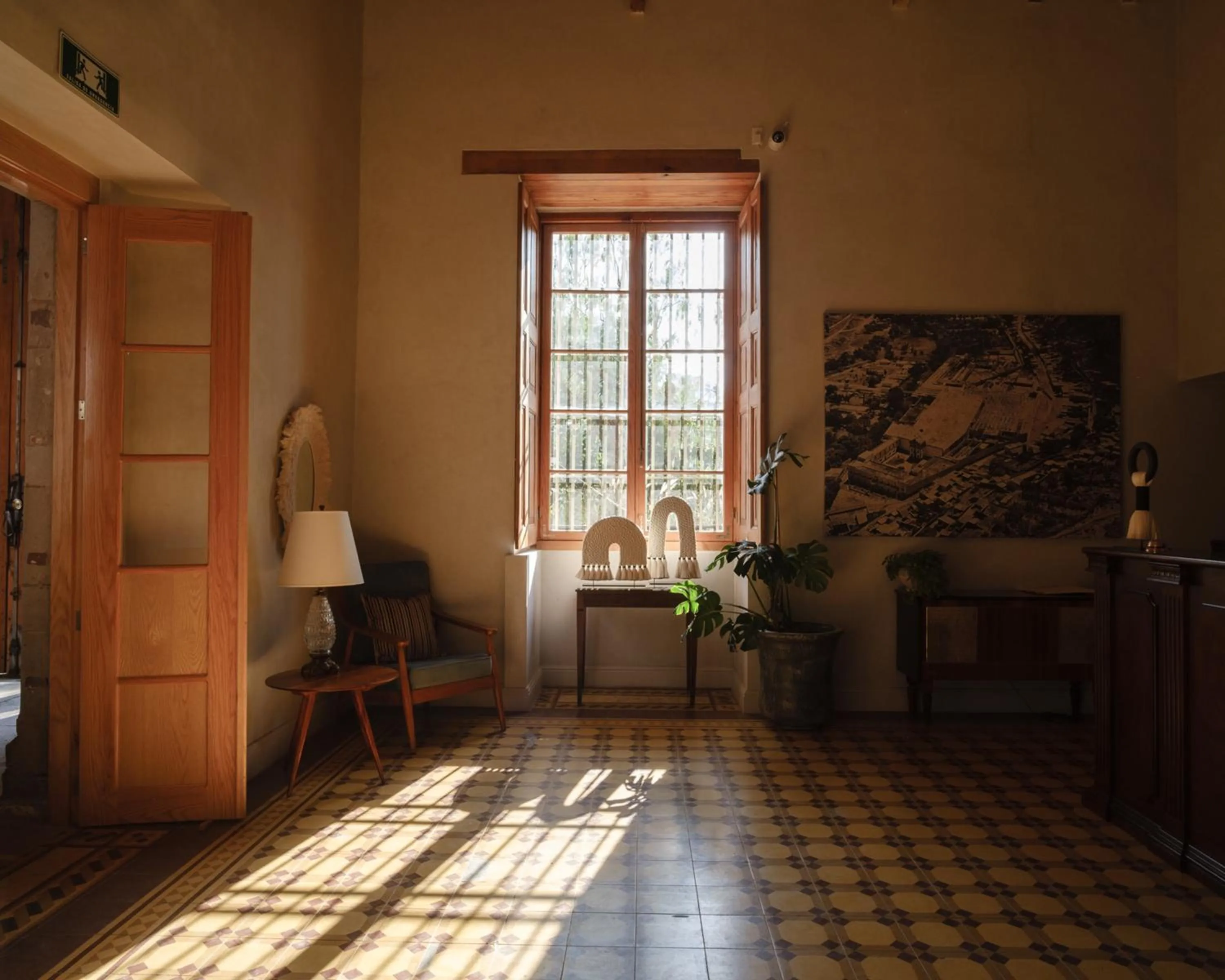 Living room in Hotel Hércules