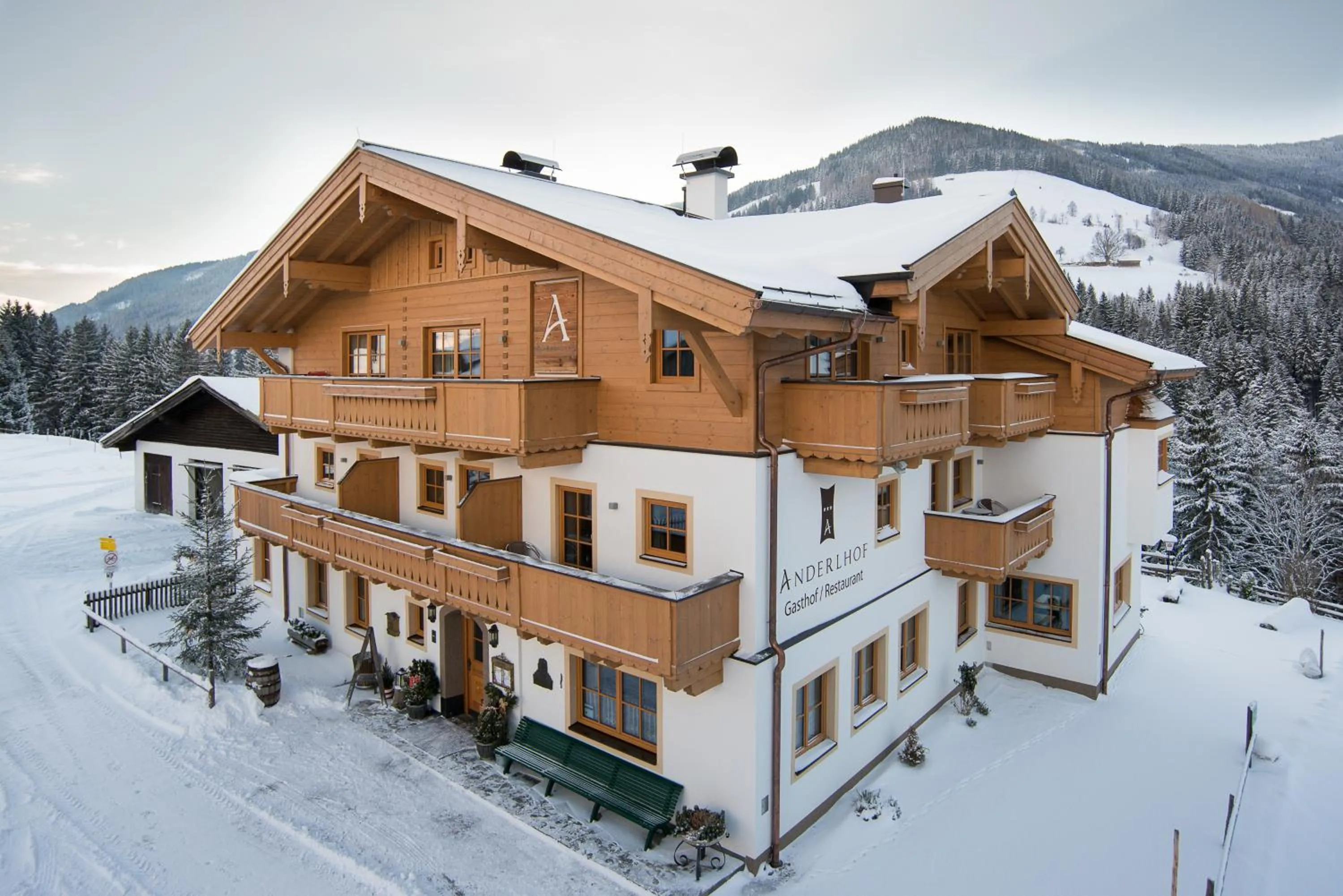 Bird's eye view in Hotel Gasthof Erbhof Anderlhof