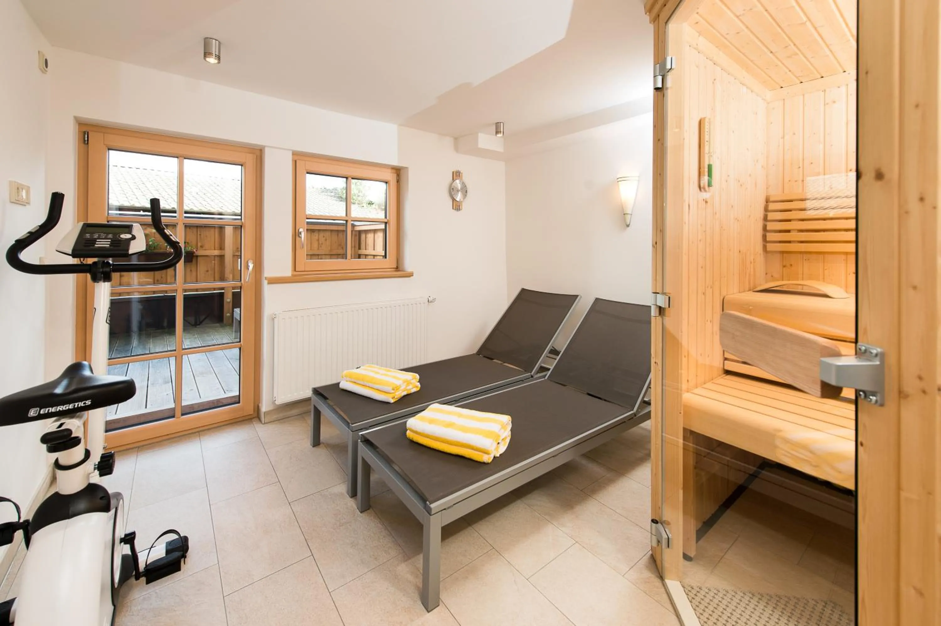 Fitness centre/facilities in Hotel Gasthof Erbhof Anderlhof