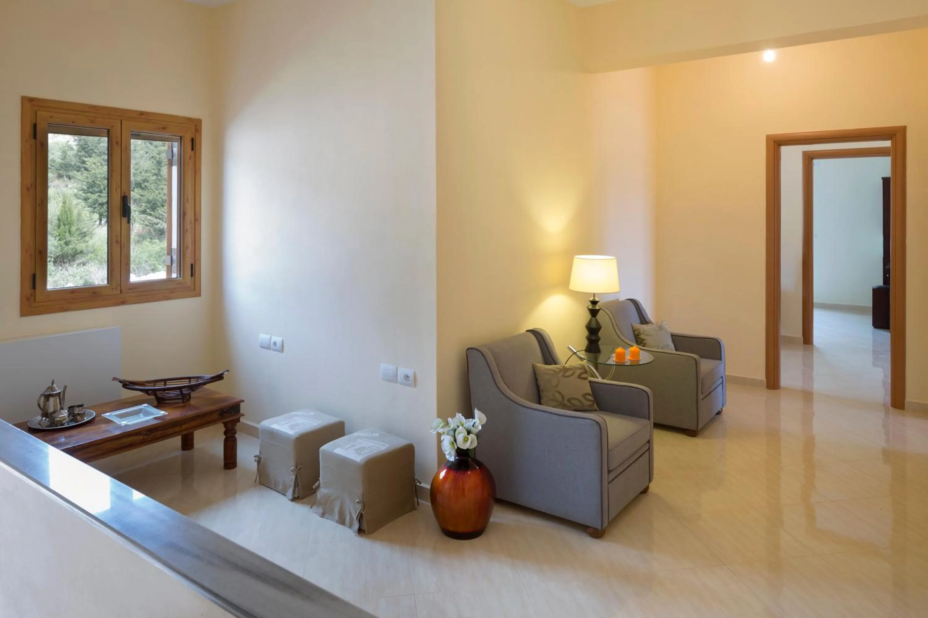 Seating area in Casa Noste Apartments