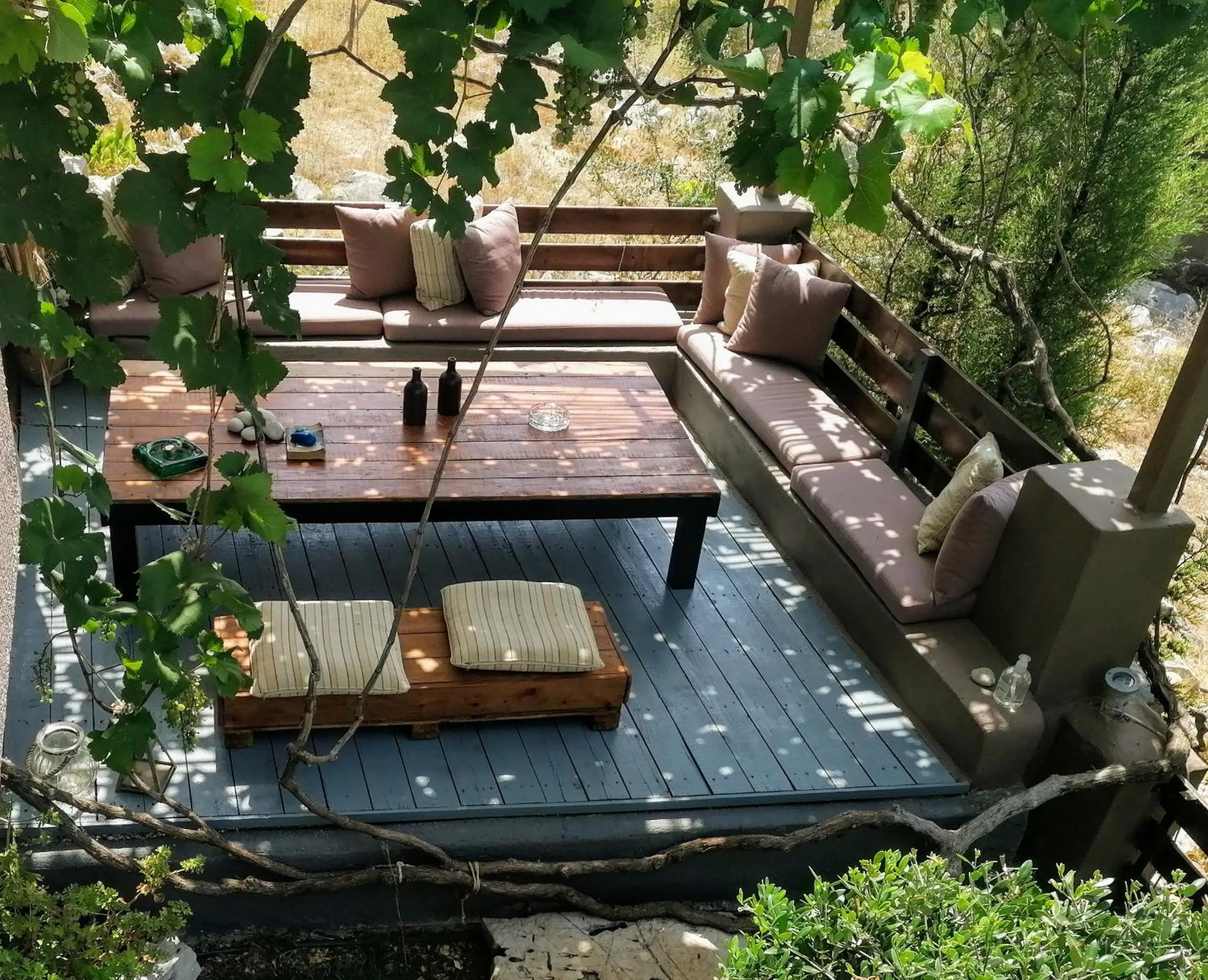Patio in Casa Noste Apartments