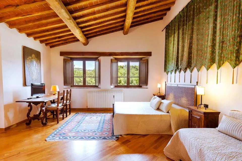 Bedroom in Agriturismo & Cantina Tenuta Casteani