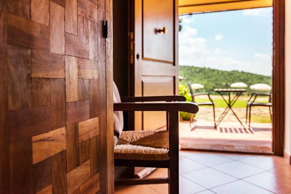 Balcony/Terrace in Agriturismo & Cantina Tenuta Casteani