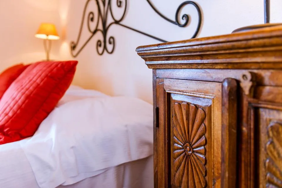 Bedroom in Agriturismo & Cantina Tenuta Casteani