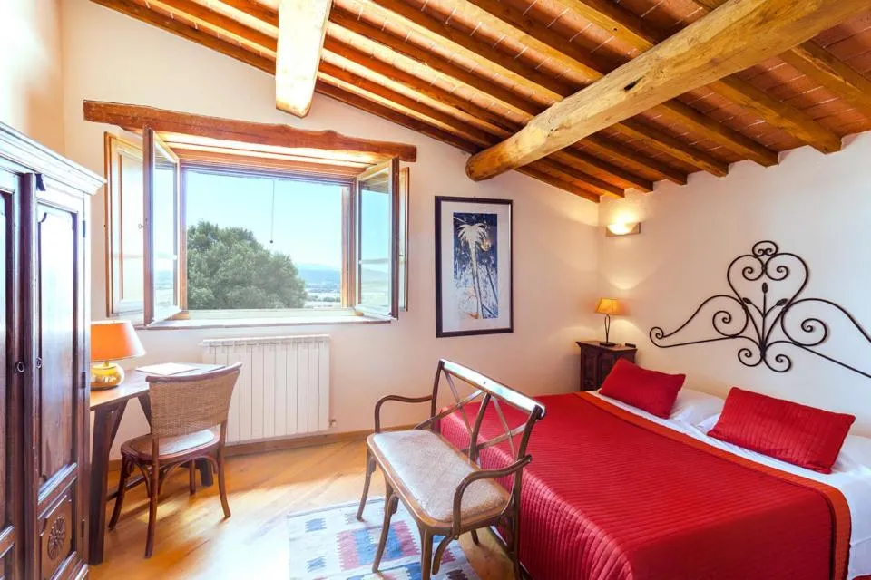 Bedroom in Agriturismo & Cantina Tenuta Casteani