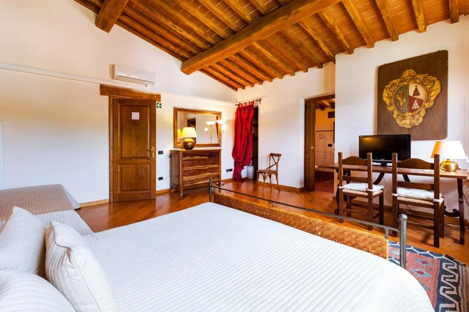Bedroom in Agriturismo & Cantina Tenuta Casteani