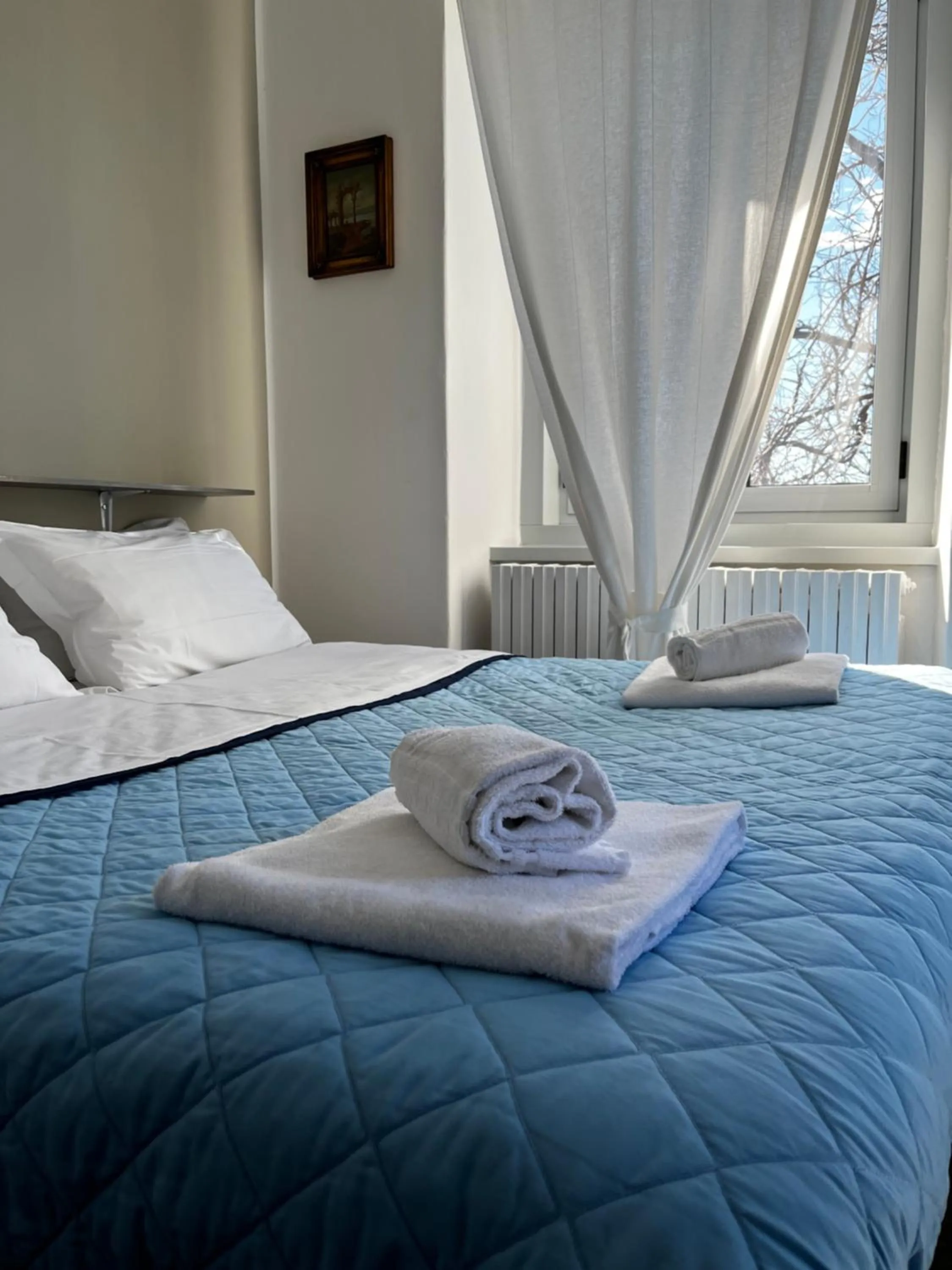 Bed in Villa Tergeste