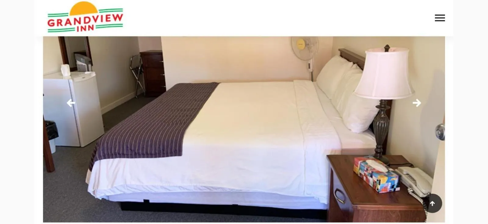 Bed in Grantview Inn