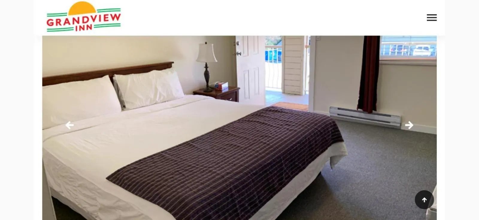 Bed in Grantview Inn