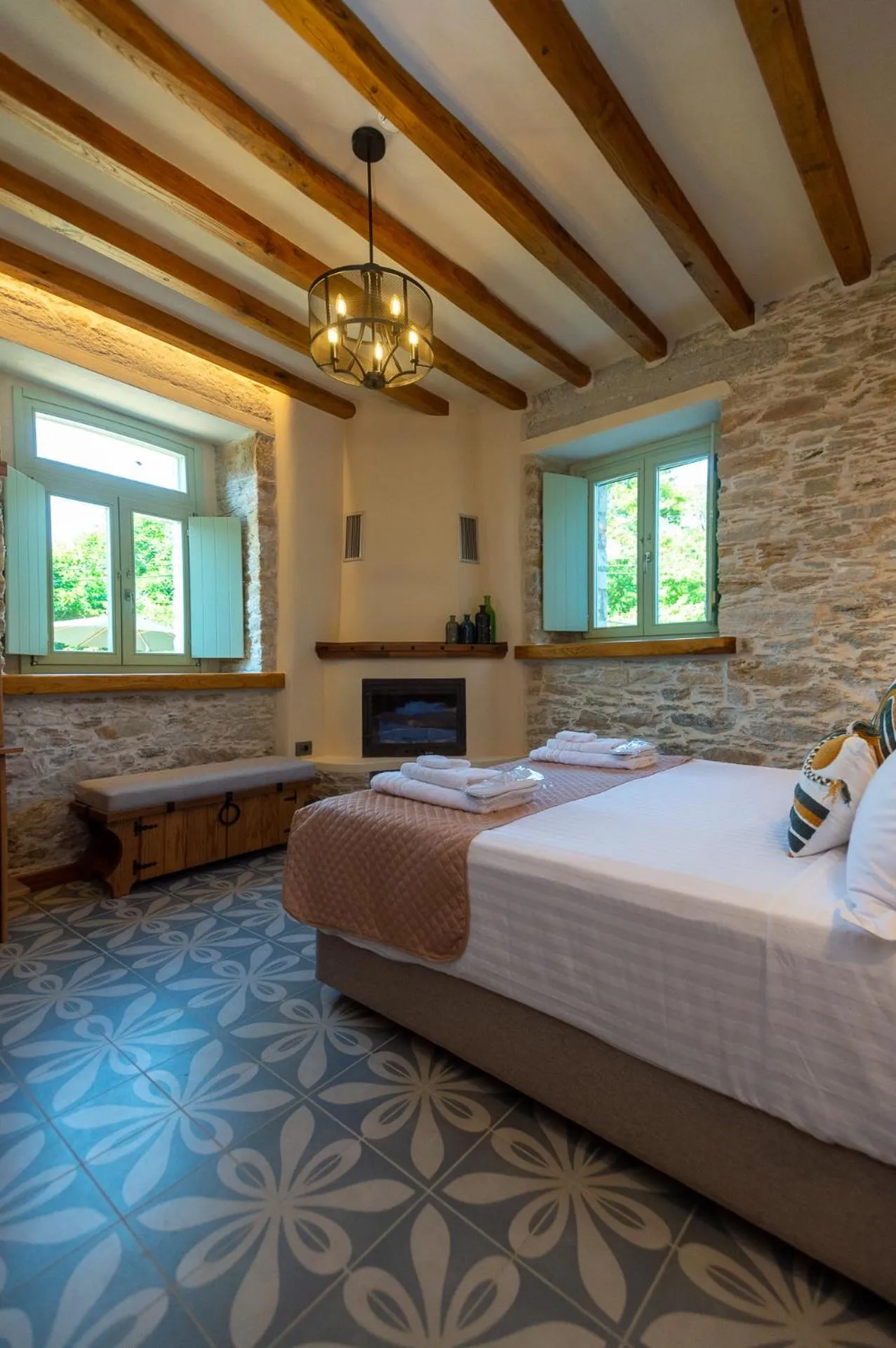 Bed in Nostos Country House