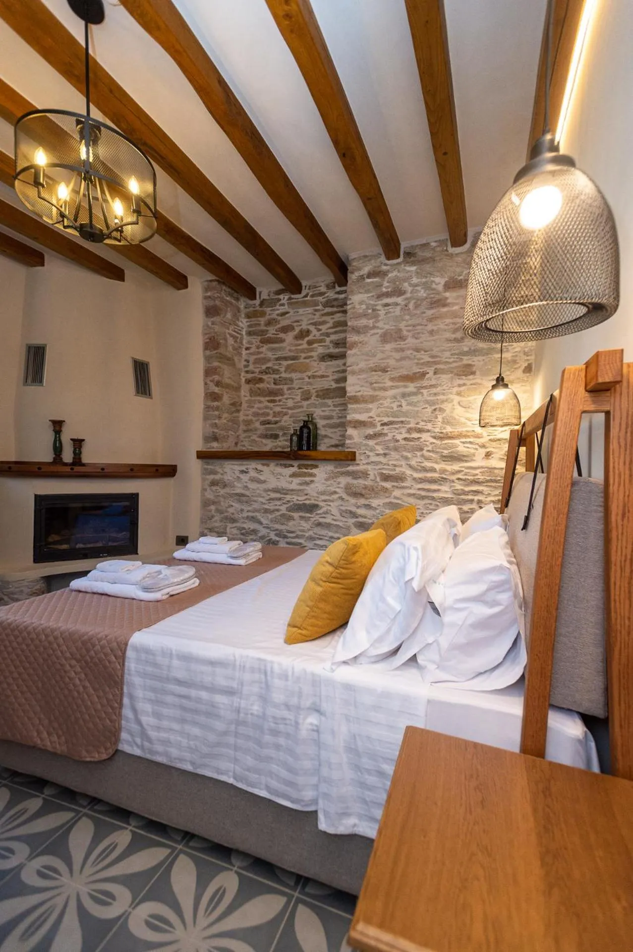 Bed in Nostos Country House