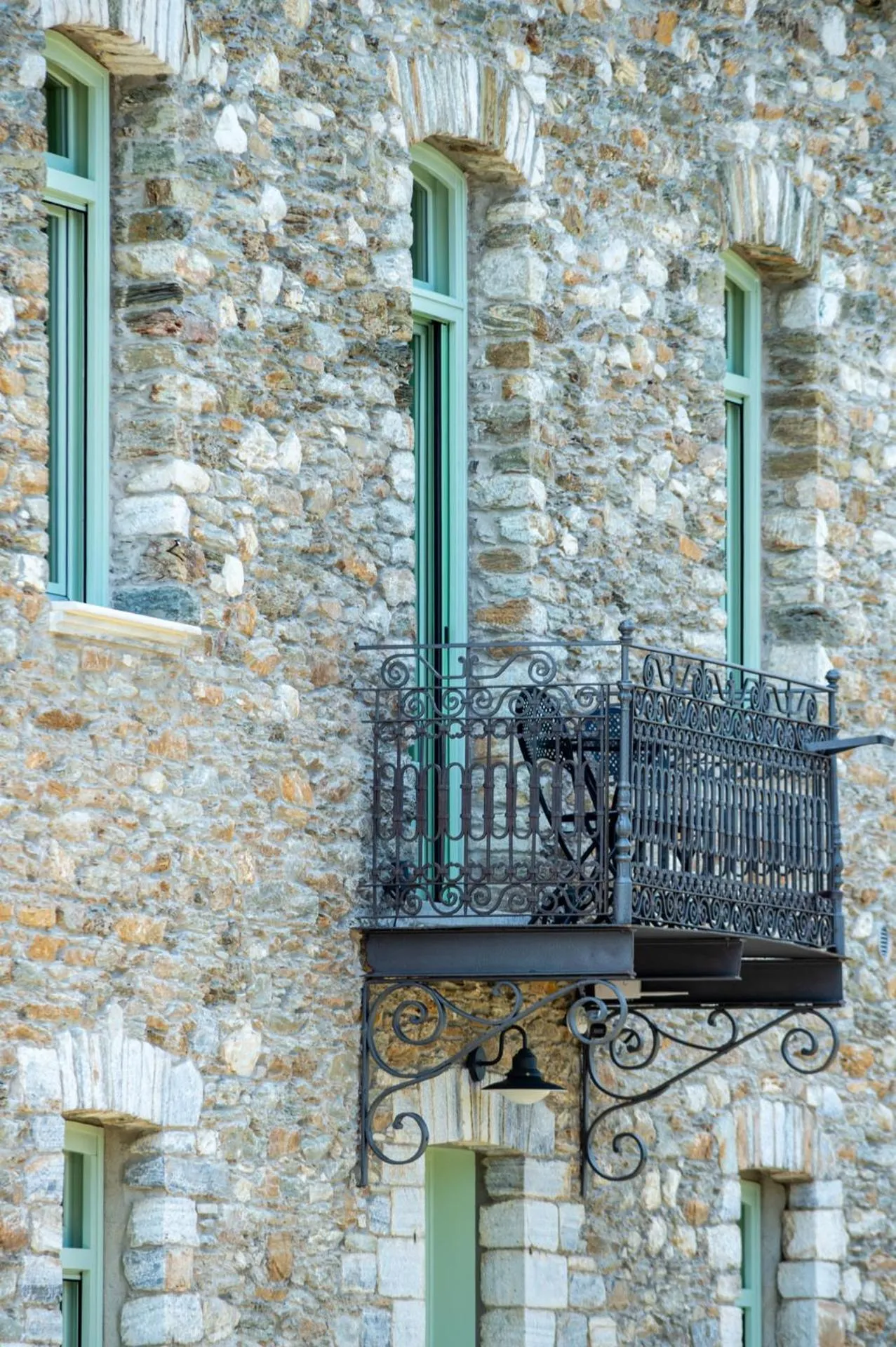 Facade/entrance in Nostos Country House
