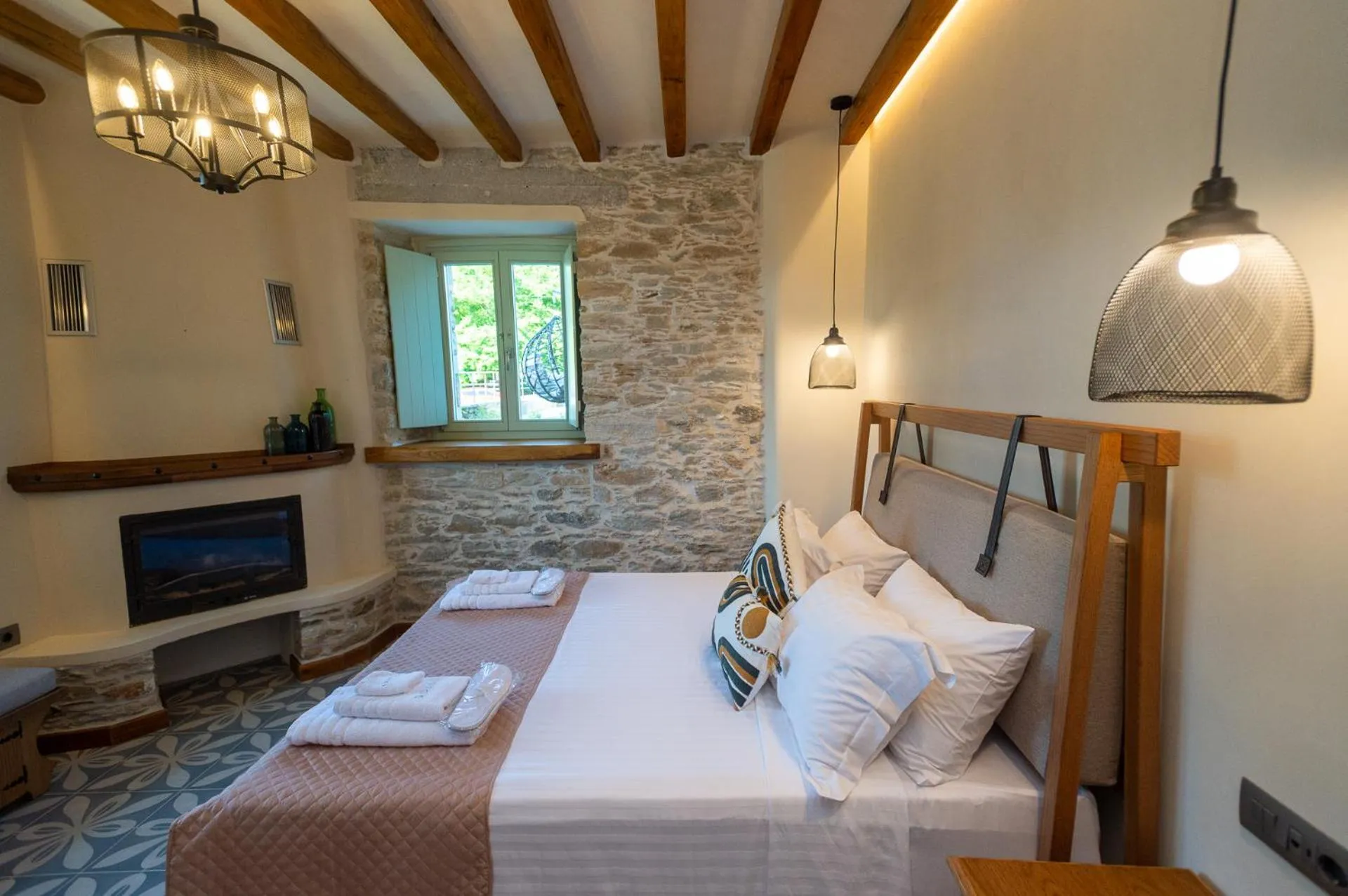 Bed in Nostos Country House
