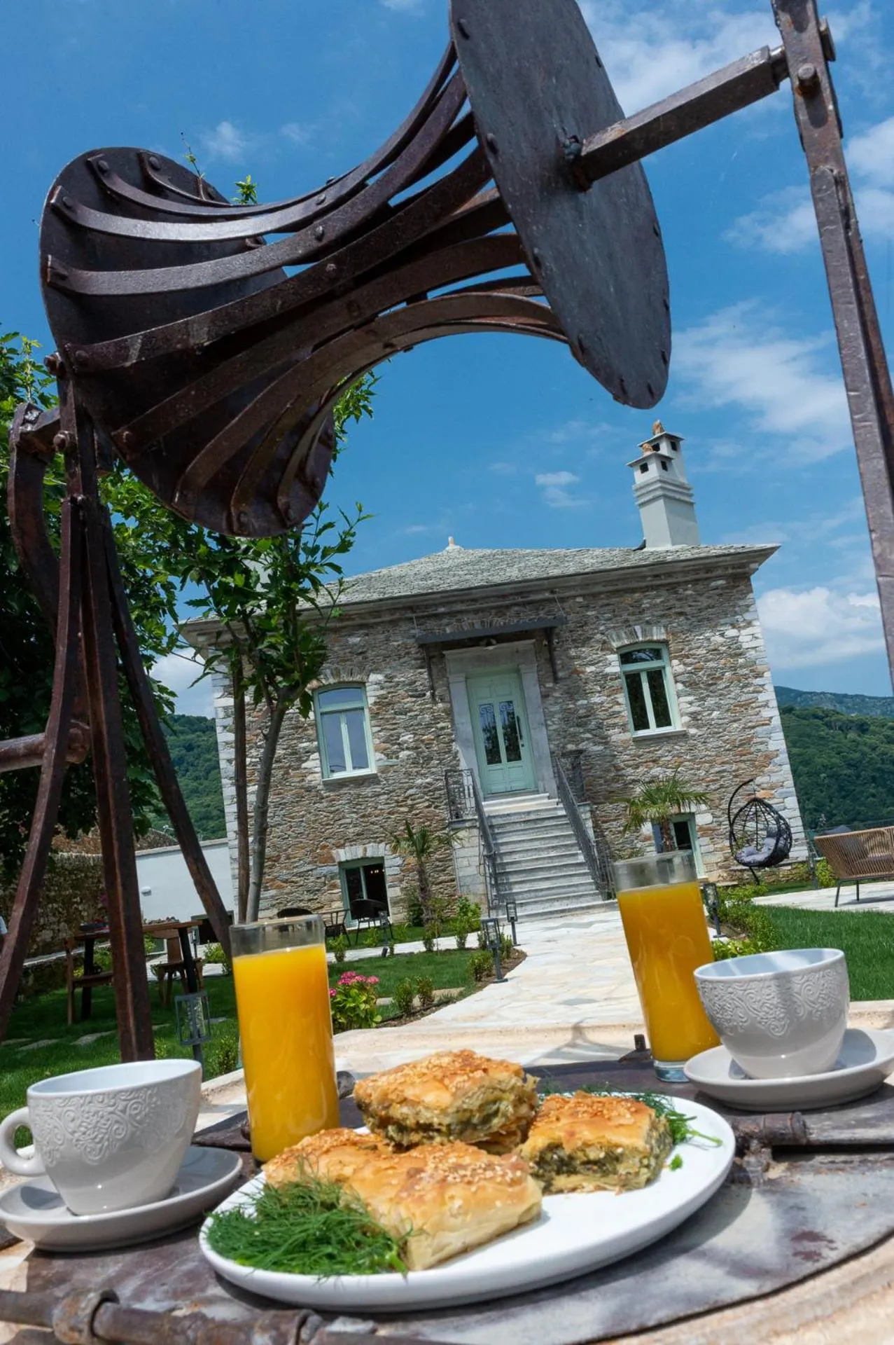 Patio in Nostos Country House