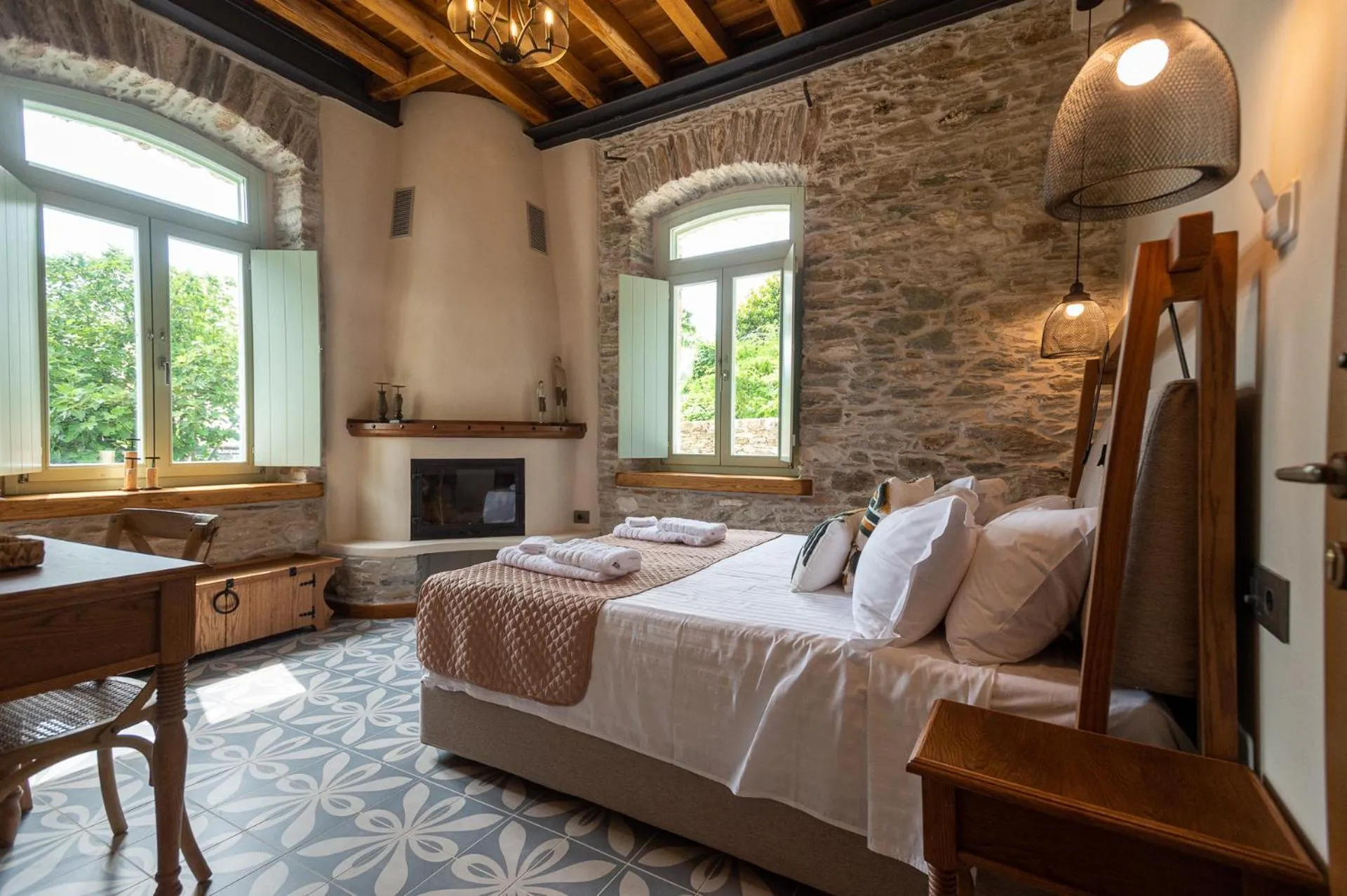 Bed in Nostos Country House