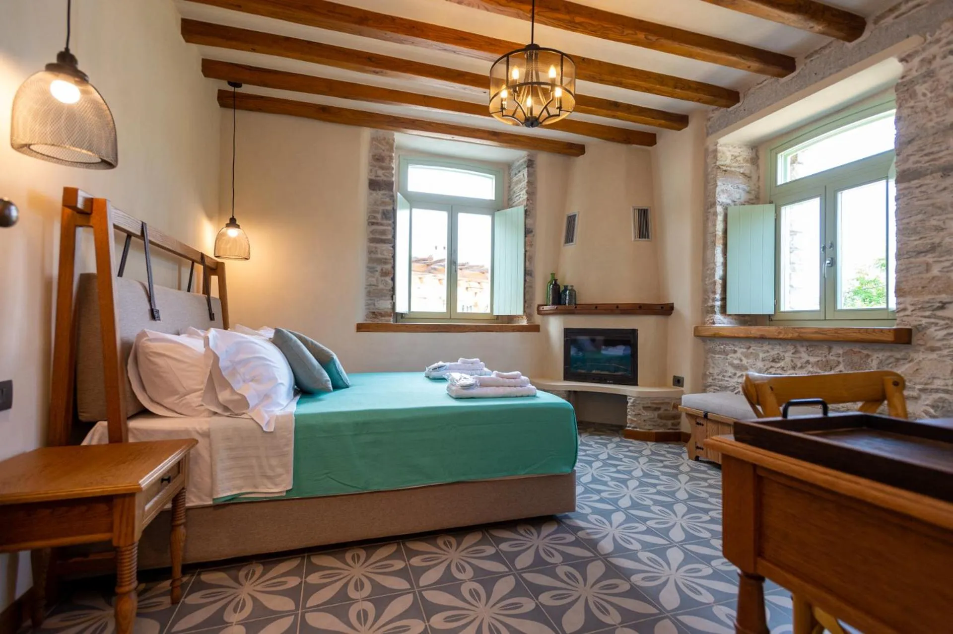 Bed in Nostos Country House