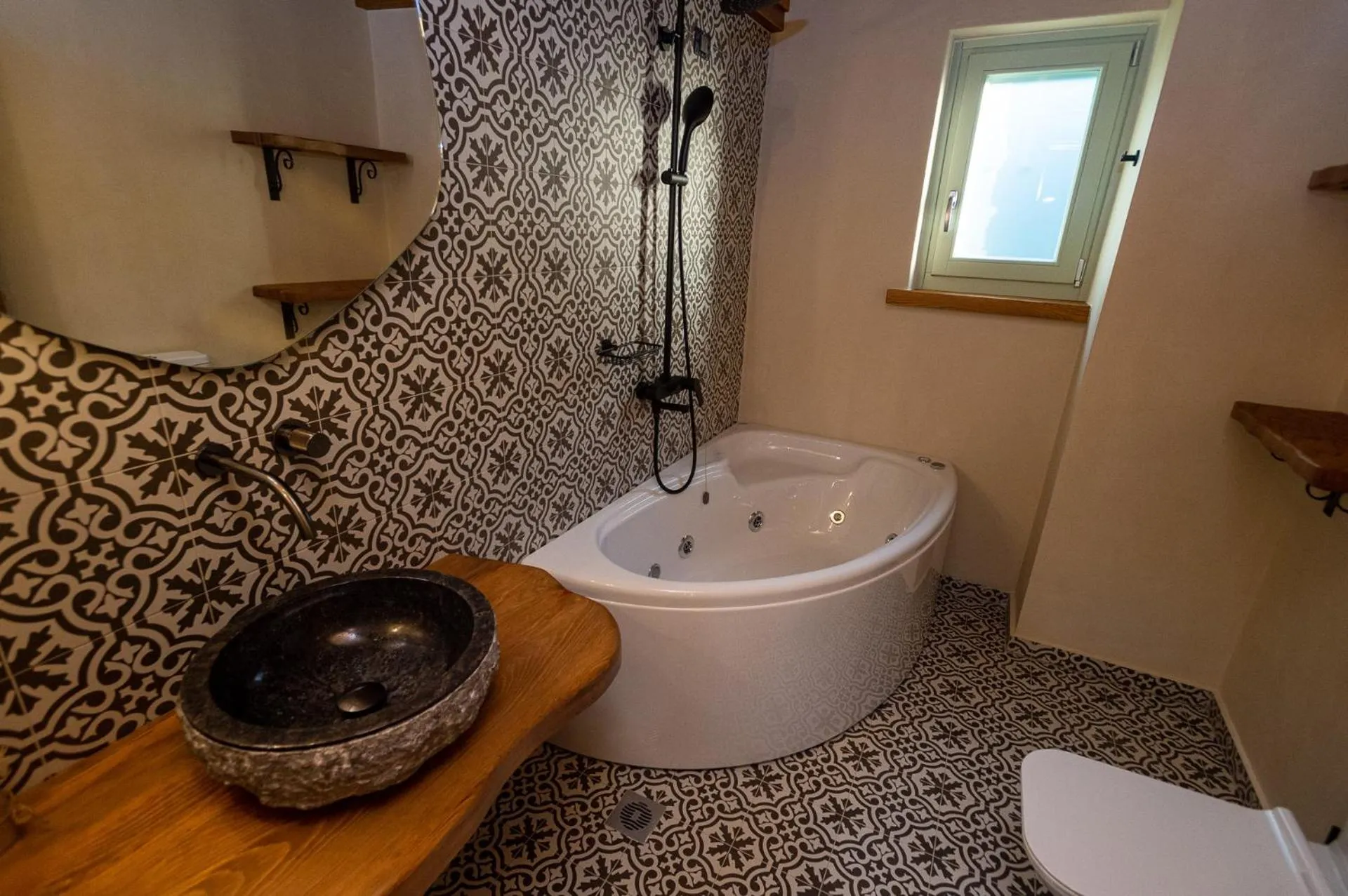 Shower in Nostos Country House