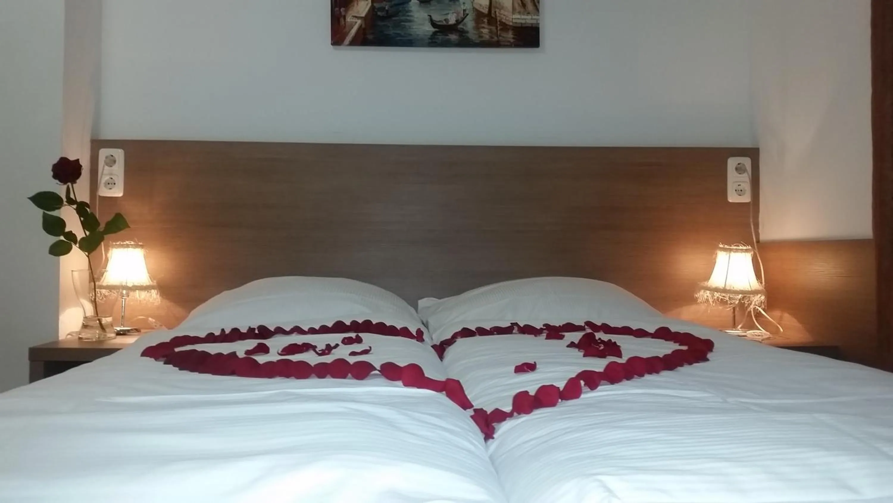 Bed in Apartment Hotel am Sand