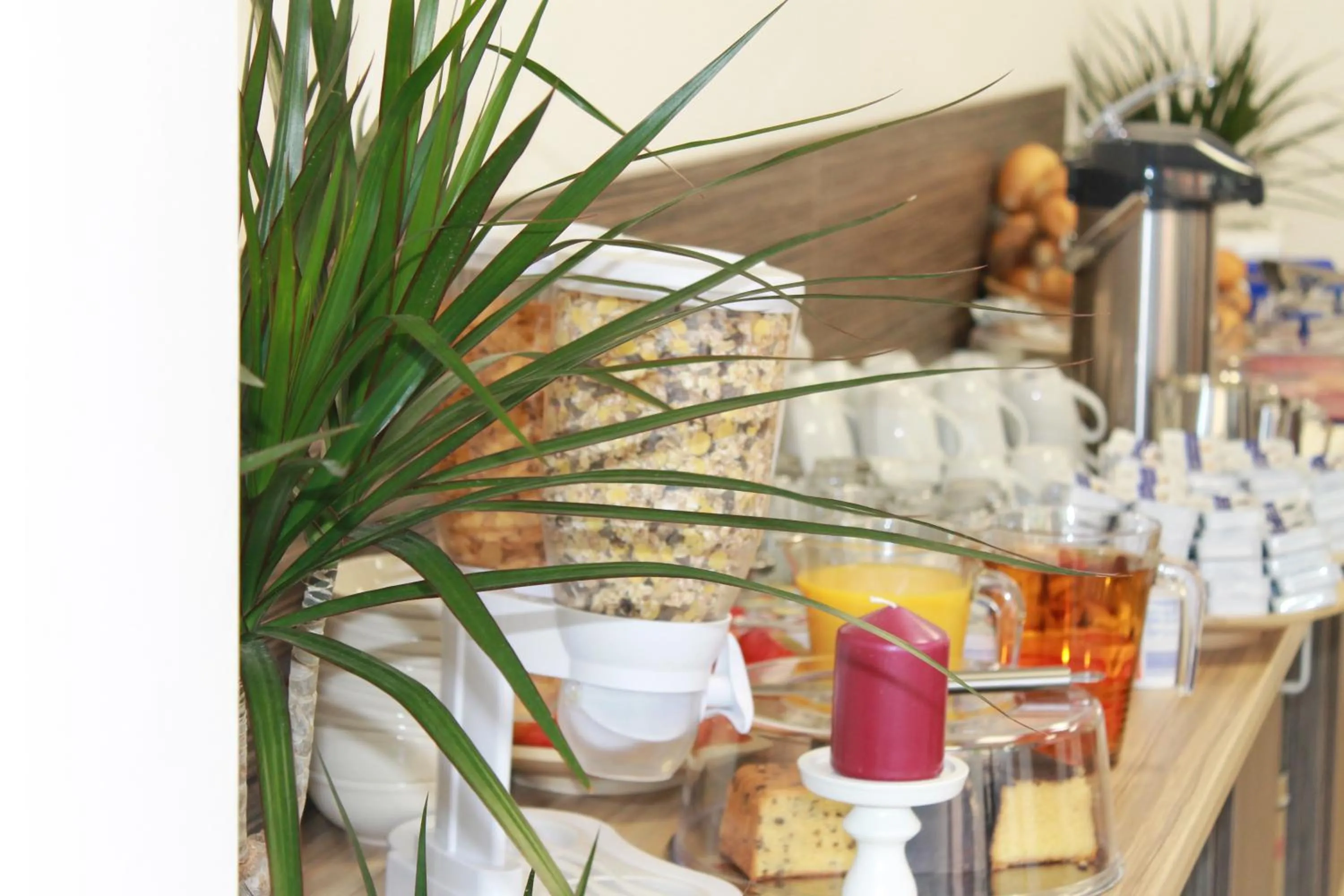 Restaurant/places to eat in Apartment Hotel am Sand