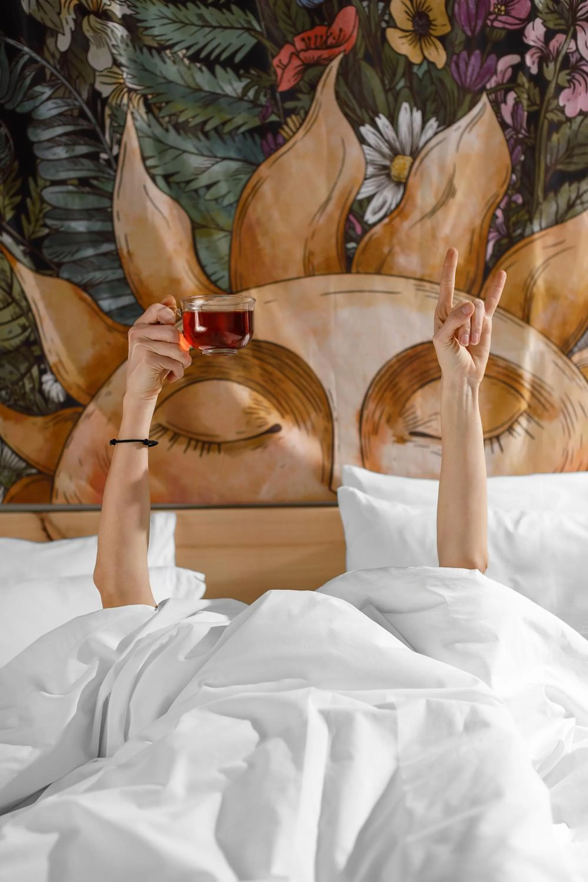 Bed in Hydeout Bakuriani