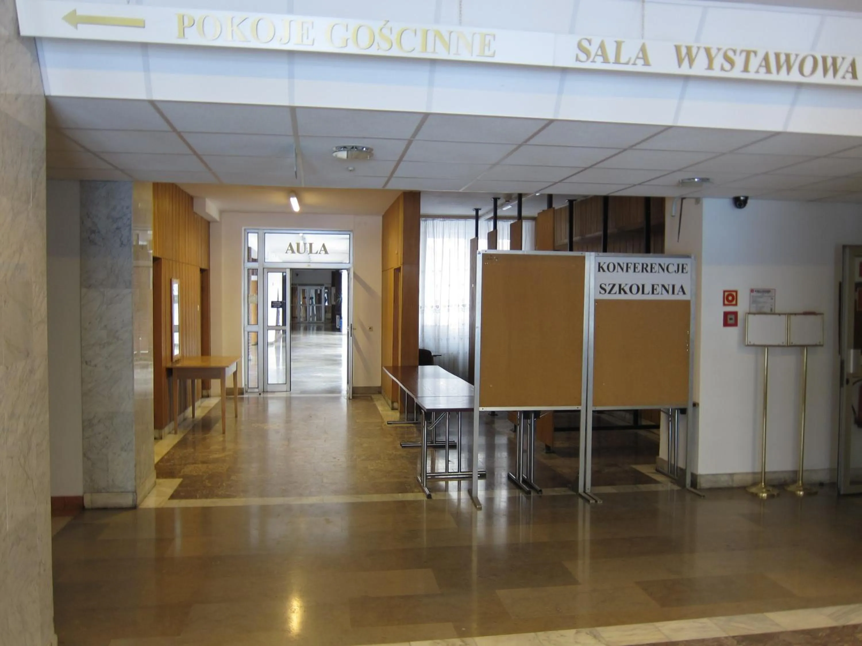 Lobby or reception in Centrum Konferencyjne IBIB PAN