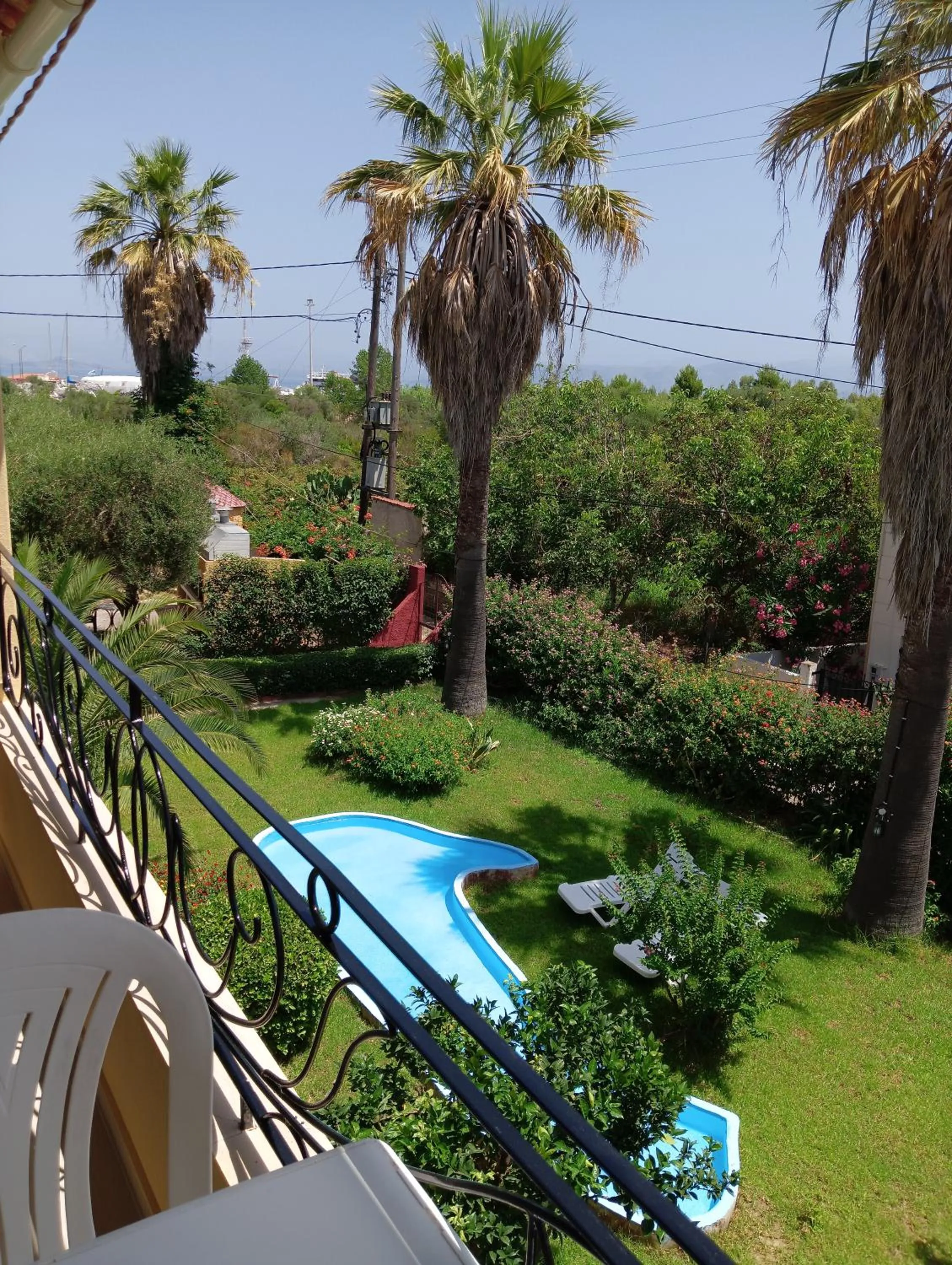 Garden view in IL MIRTO VERDE