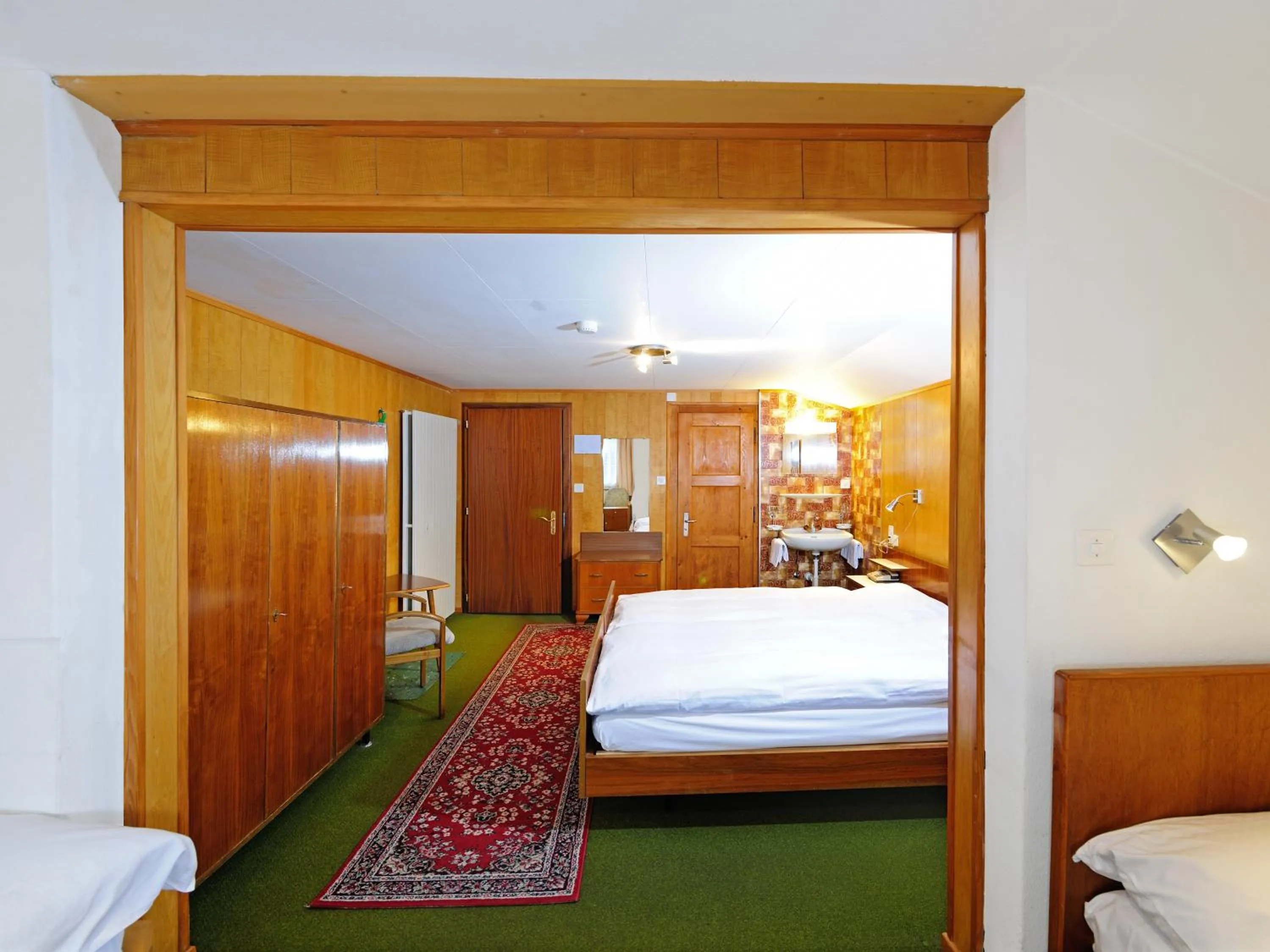 Photo of the whole room, Bed in Hotel Alphubel