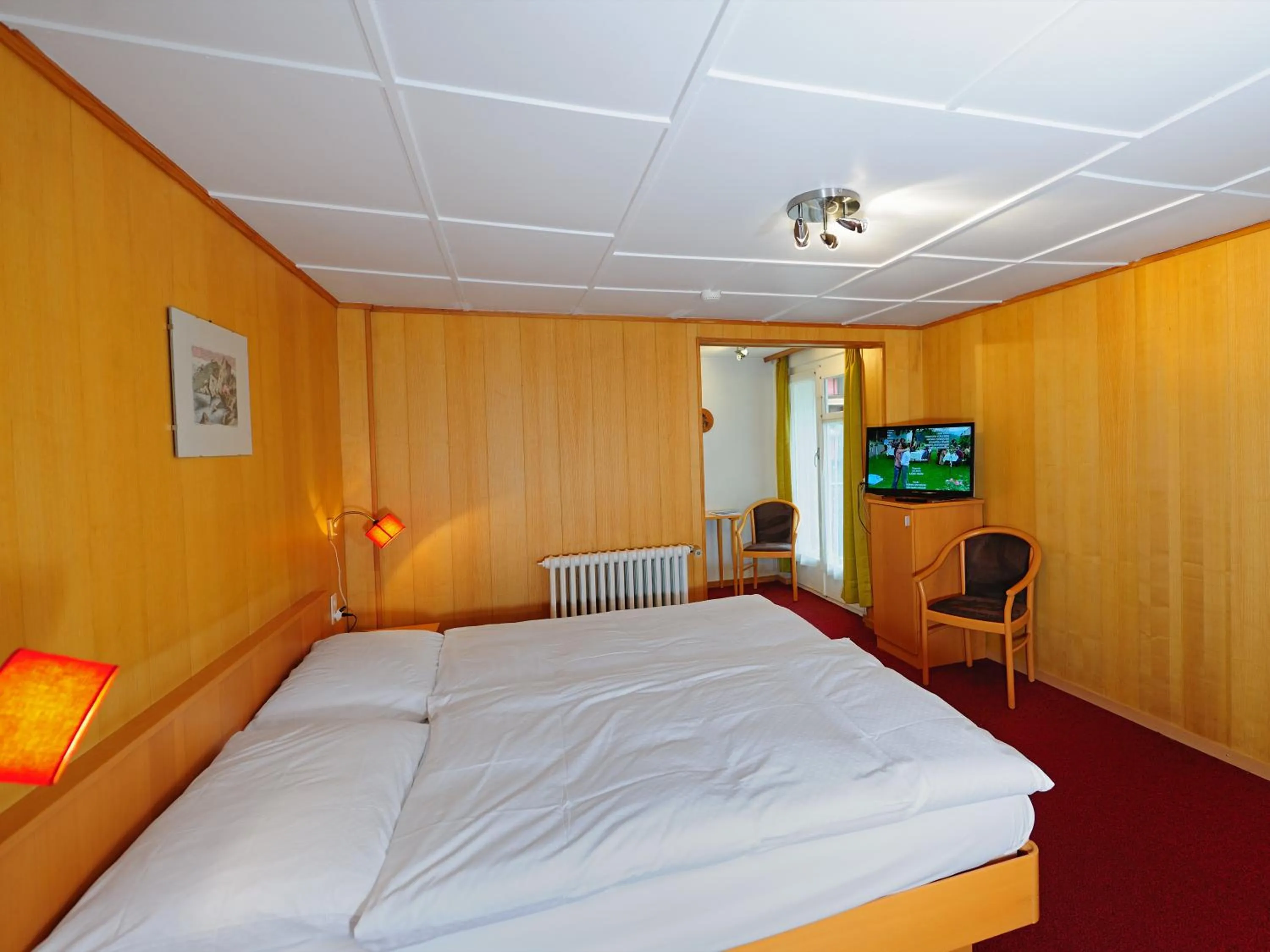 Photo of the whole room, Bed in Hotel Alphubel