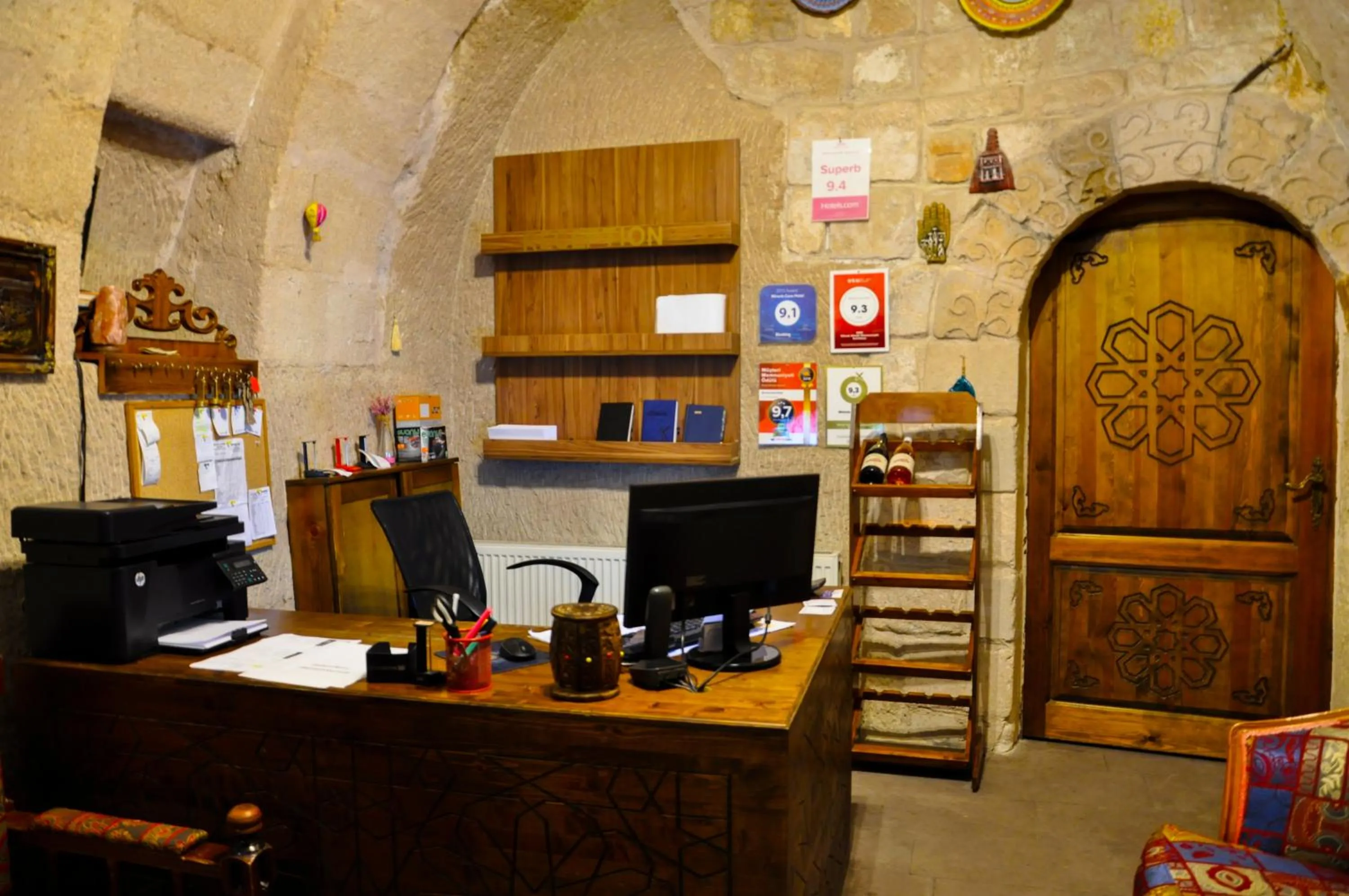 Lobby or reception in Milagre Cave Hotel