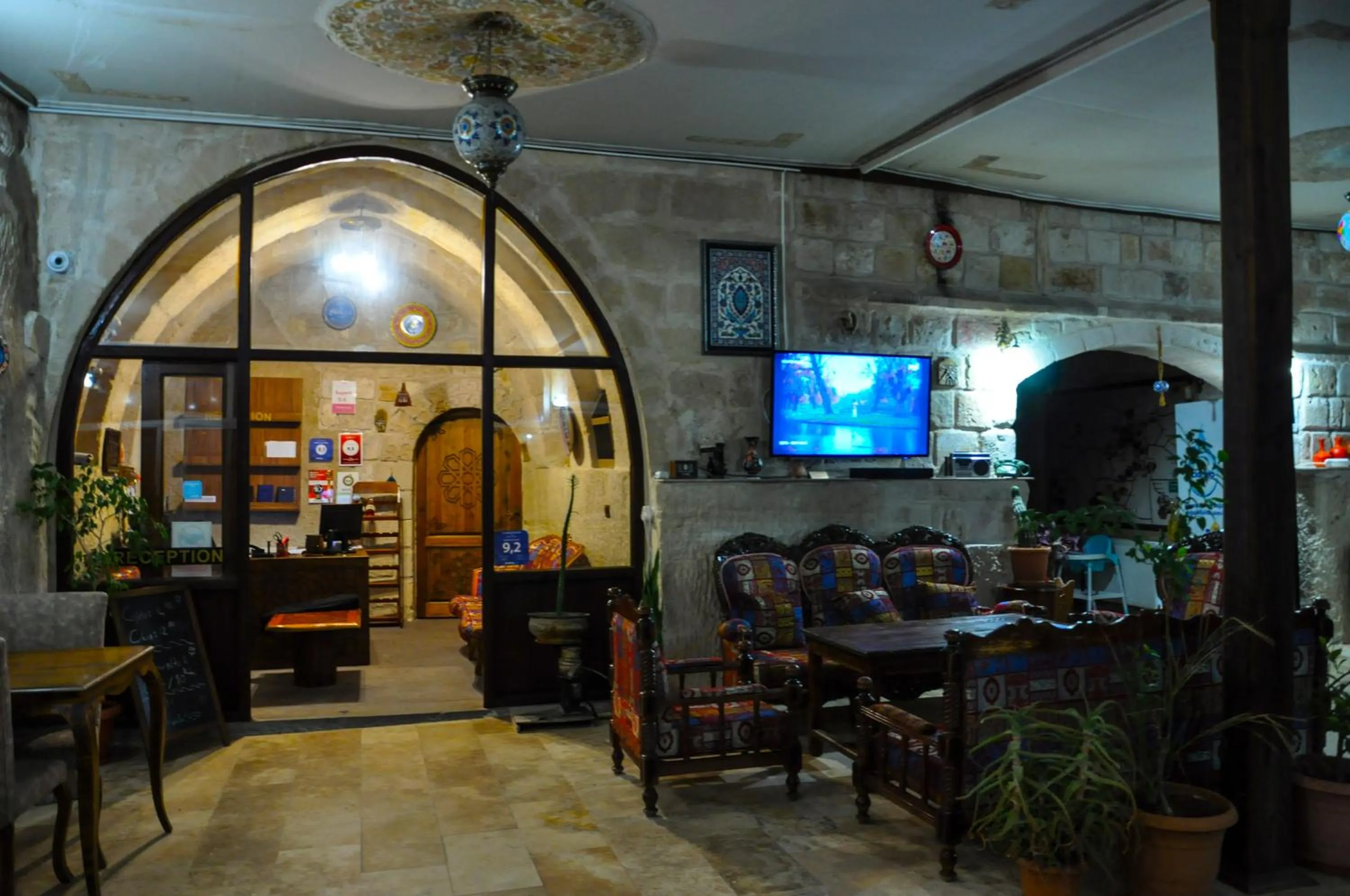 Lobby or reception in Milagre Cave Hotel