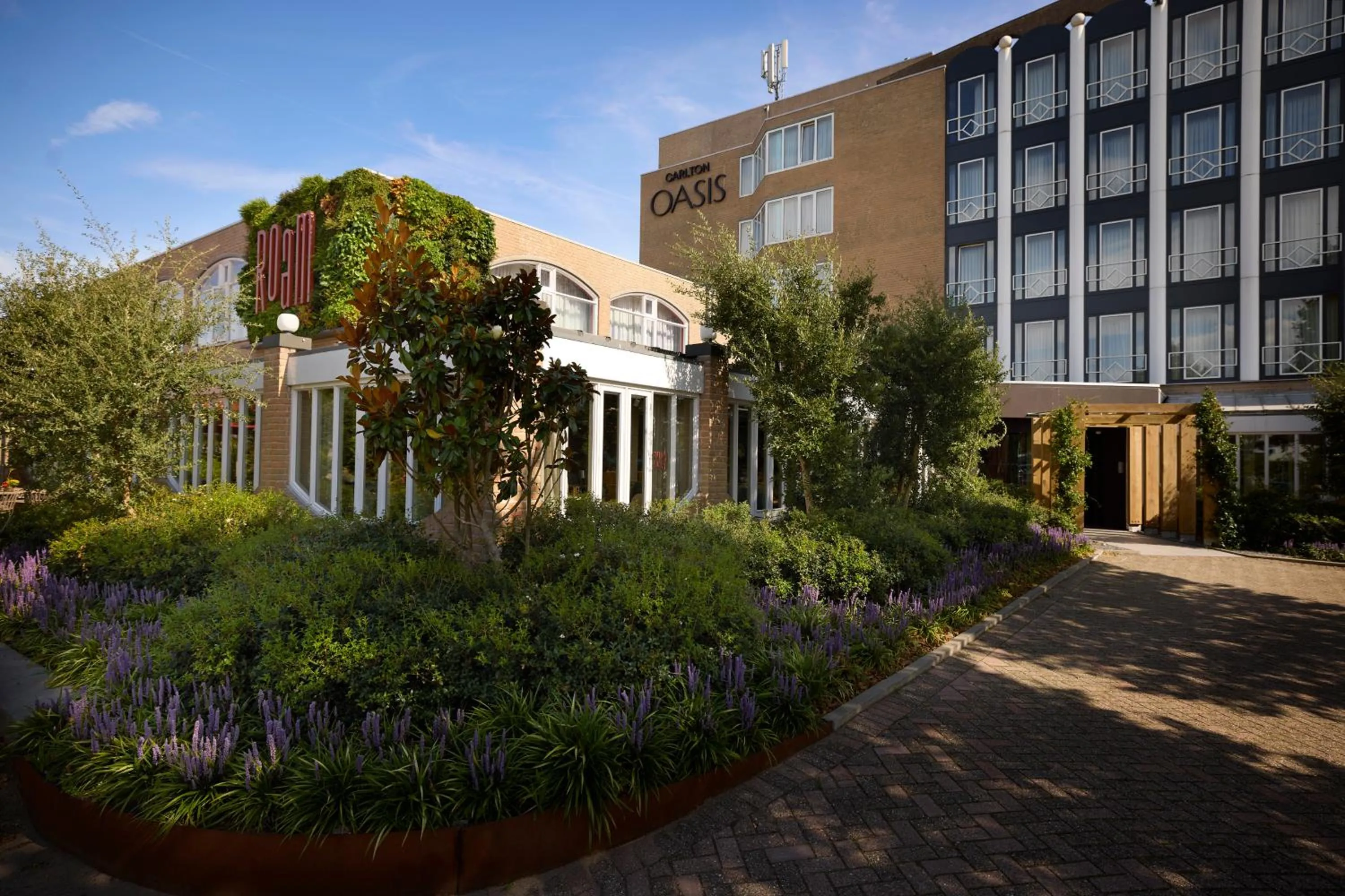 Property building in Carlton Oasis Hotel