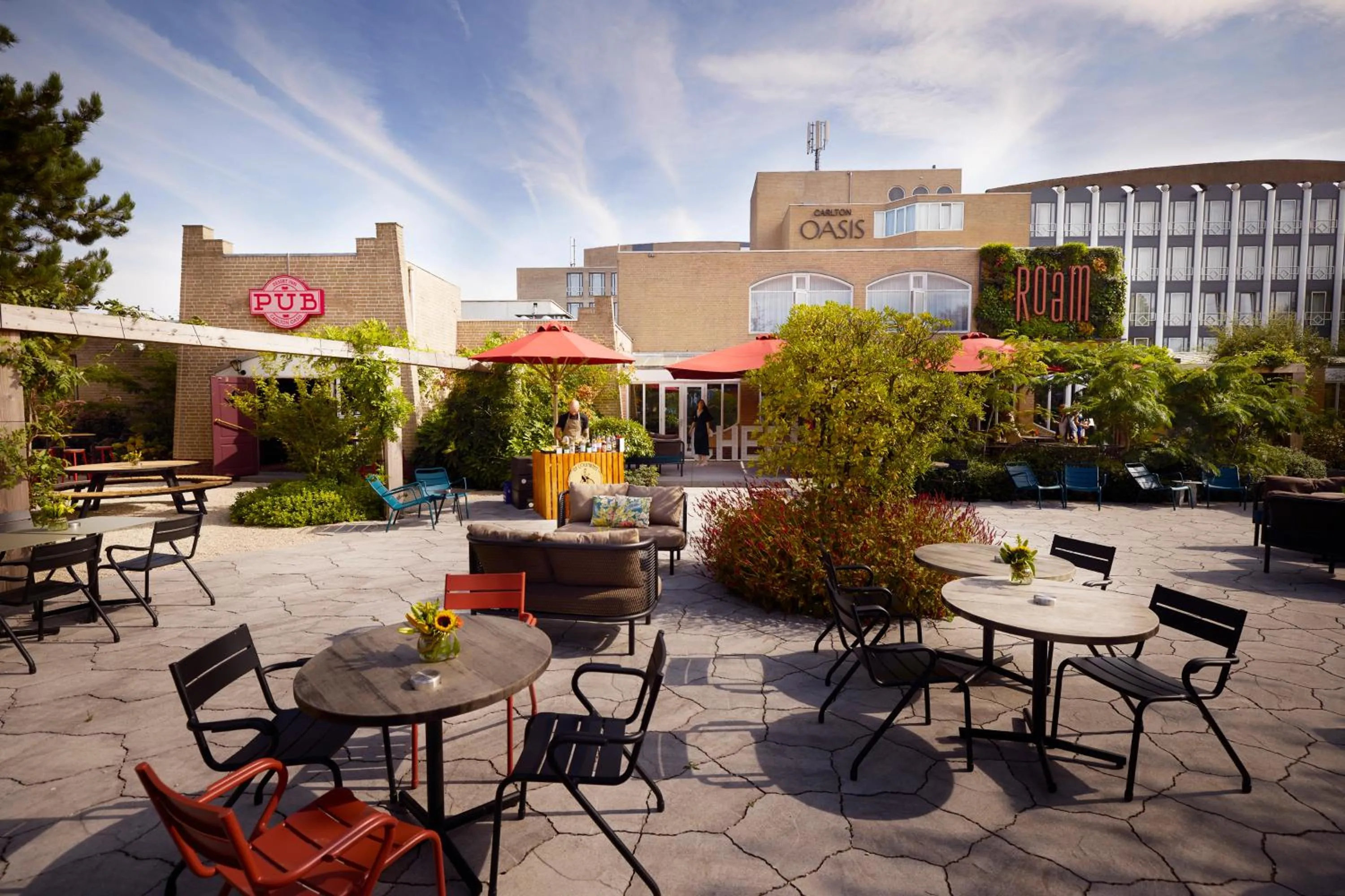 Property building in Carlton Oasis Hotel